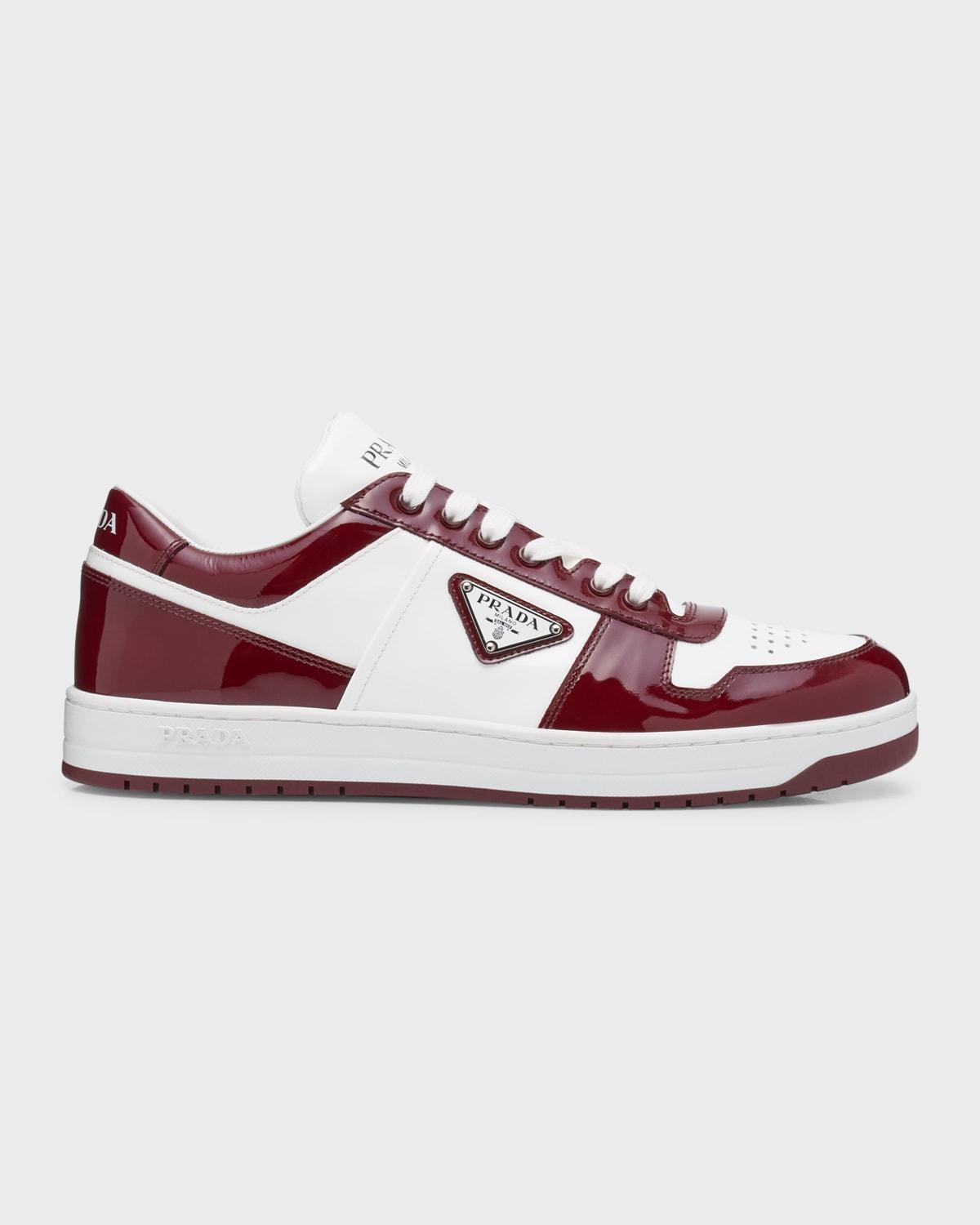 Mens Downtown Patent Leather Low-Top Sneakers Product Image