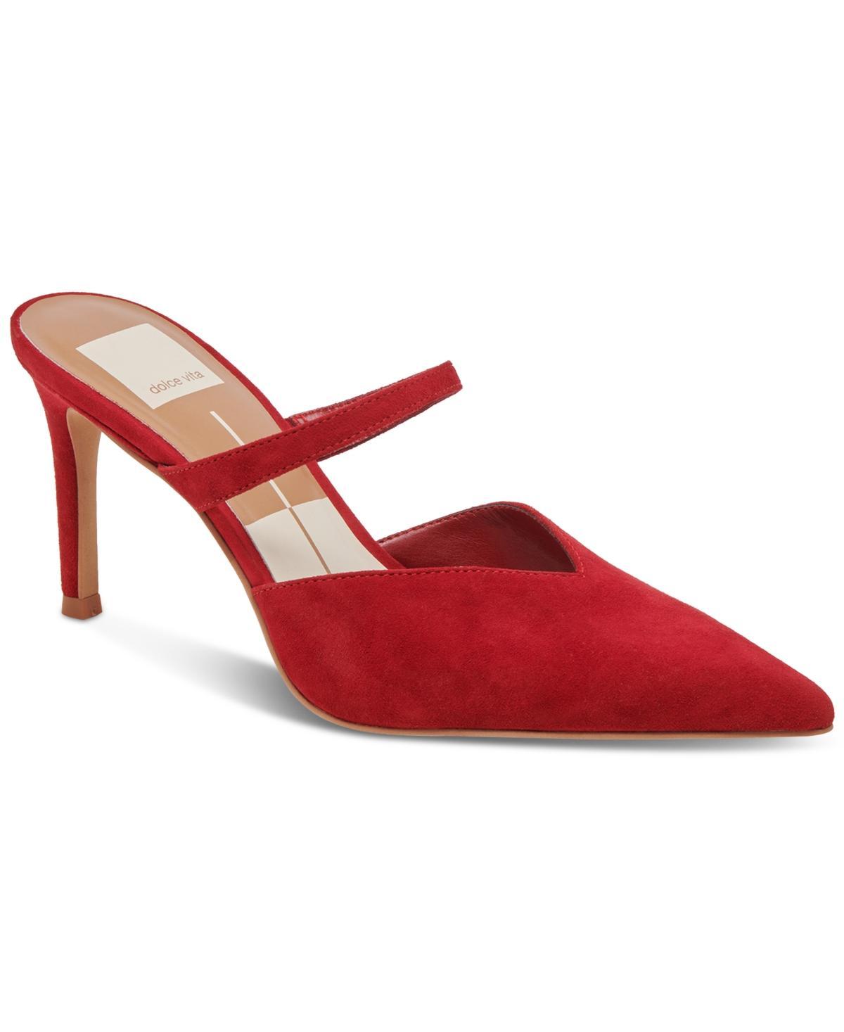 Dolce Vita Womens Kanika Pointed Toe Embellished Slip On High Heel Pumps Product Image