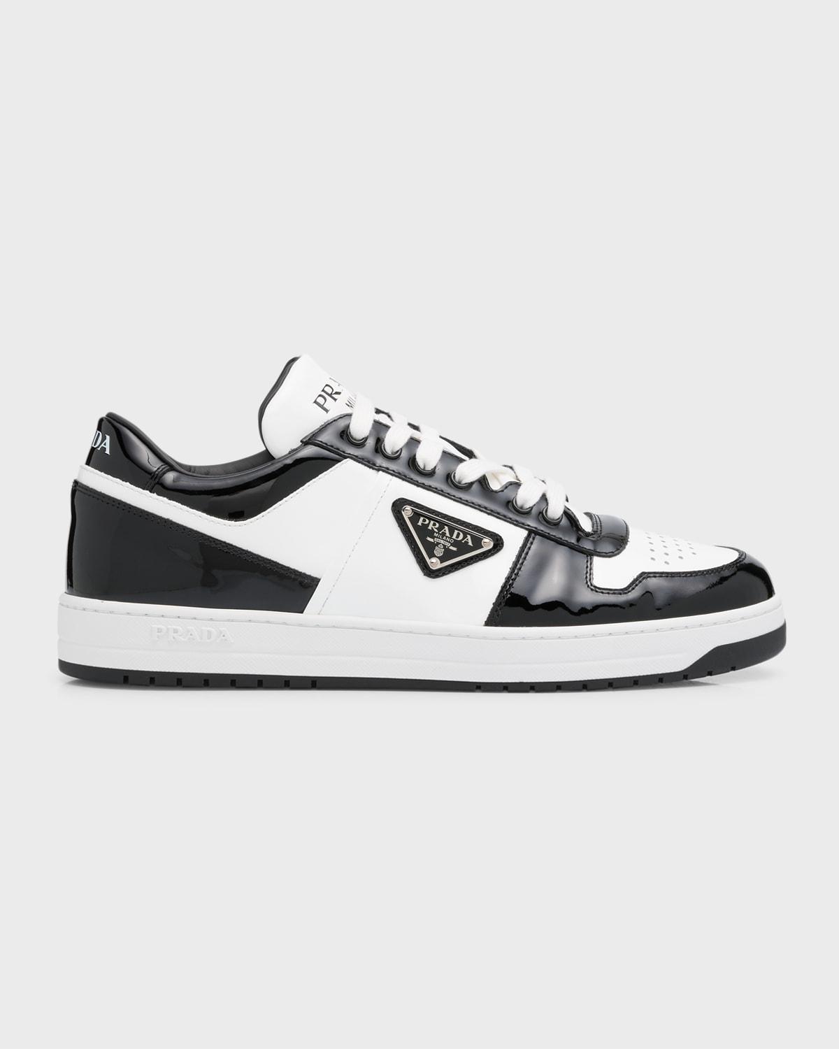 Mens Downtown Patent Leather Low-Top Sneakers Product Image