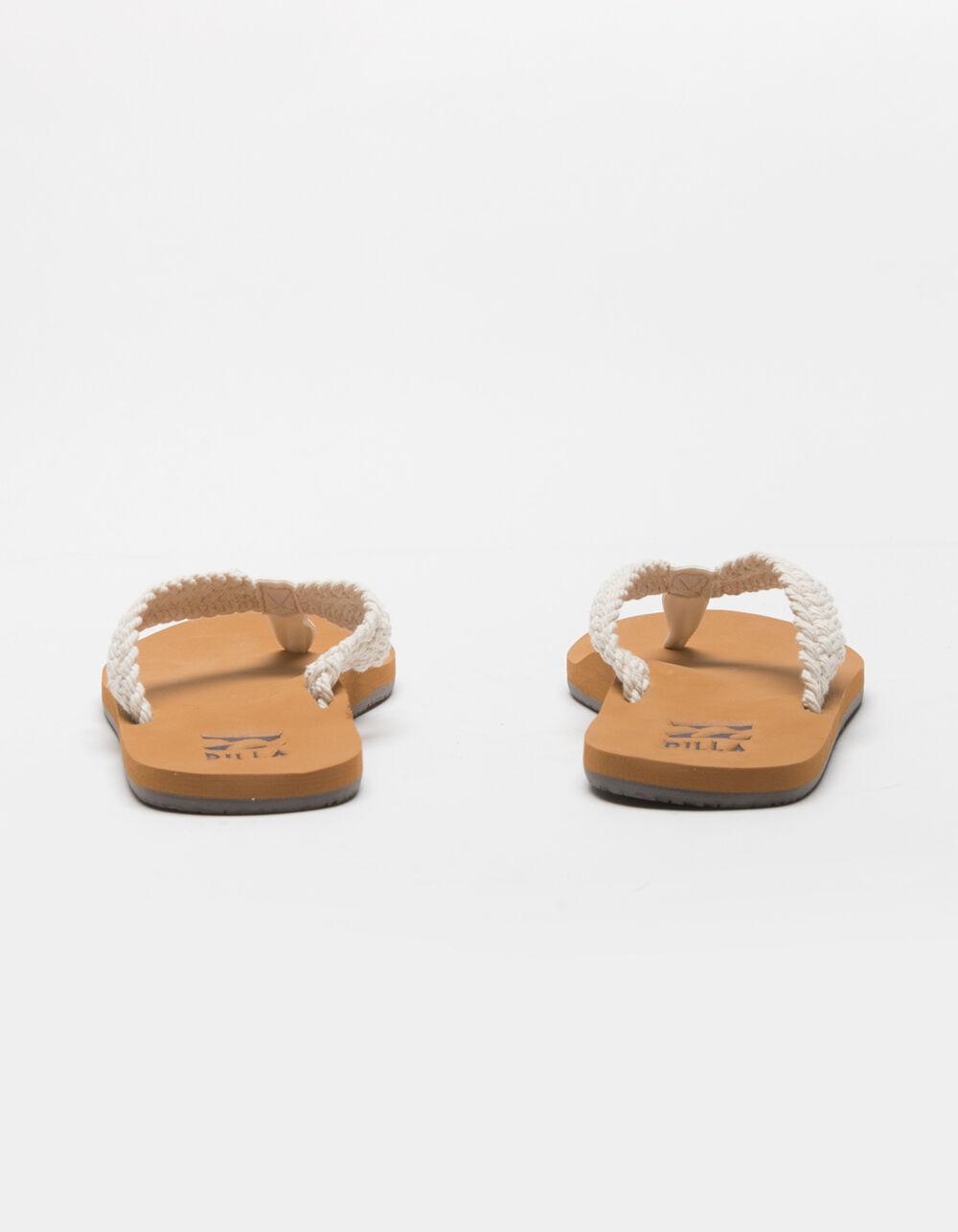 BILLABONG Baja Womens White Sandals - WHITE Product Image