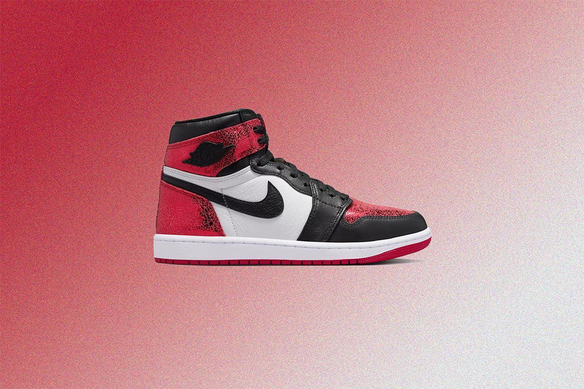 Women's Air Jordan 1 Retro High OG 'Ruby' - Varsity Red/Black/White Female Product Image