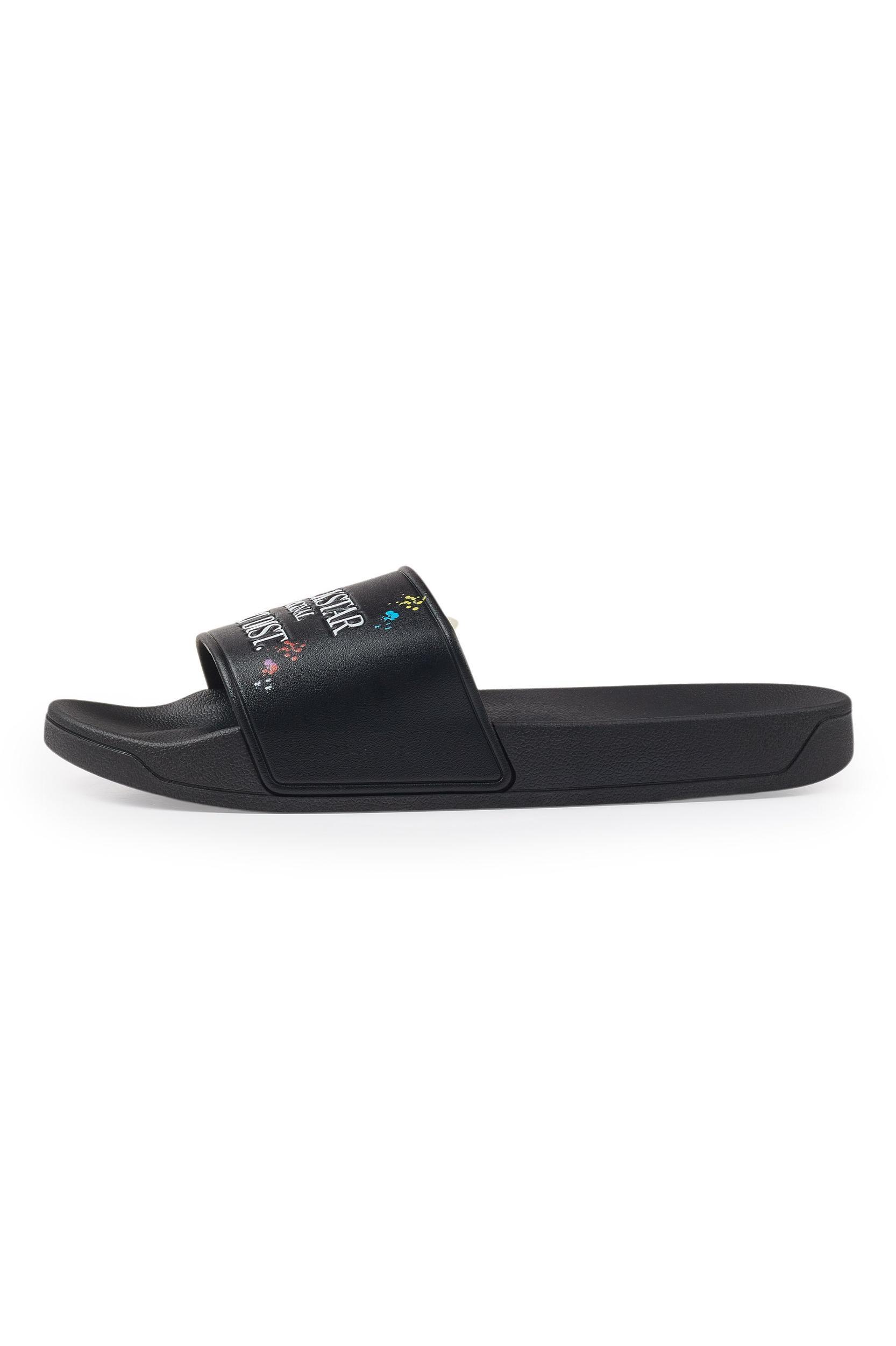 Careme Black Slides Female Product Image
