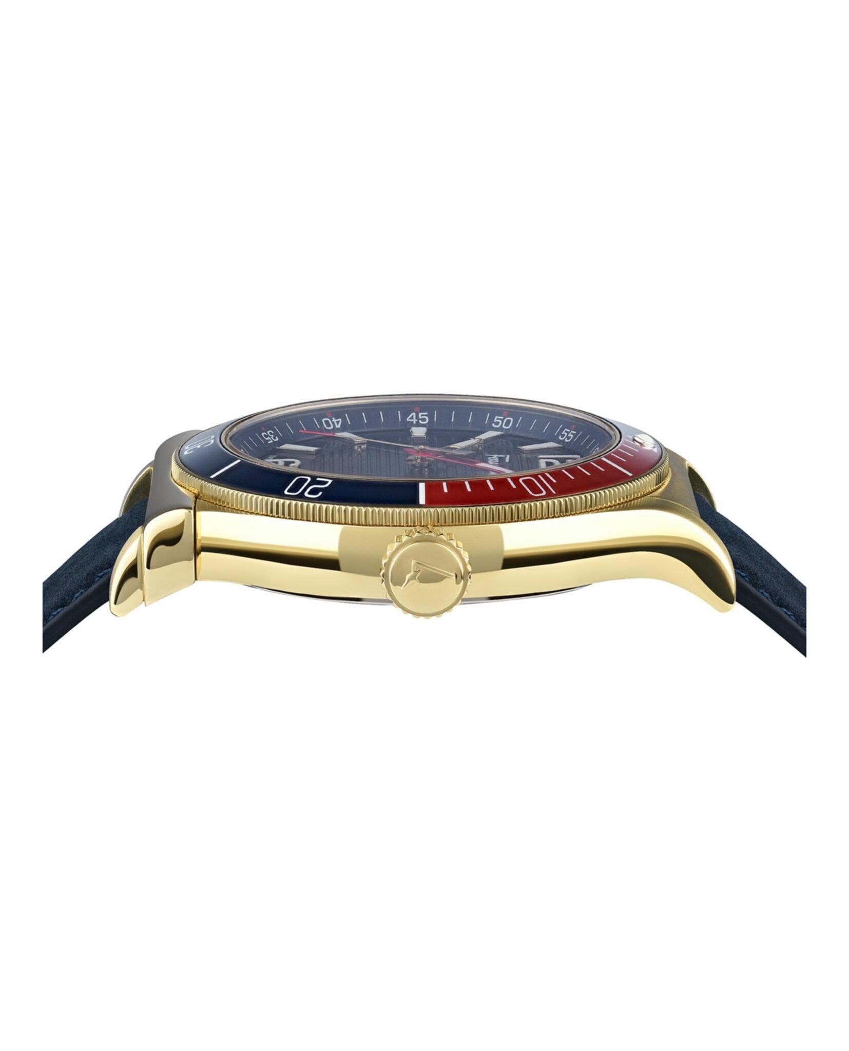 Ferragamo Cuir Leather Watch Female Product Image