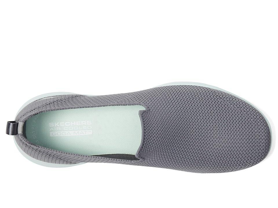 SKECHERS Performance Go Walk Joy - Sensational Day (Grey/Mint) Women's Walking Shoes Product Image
