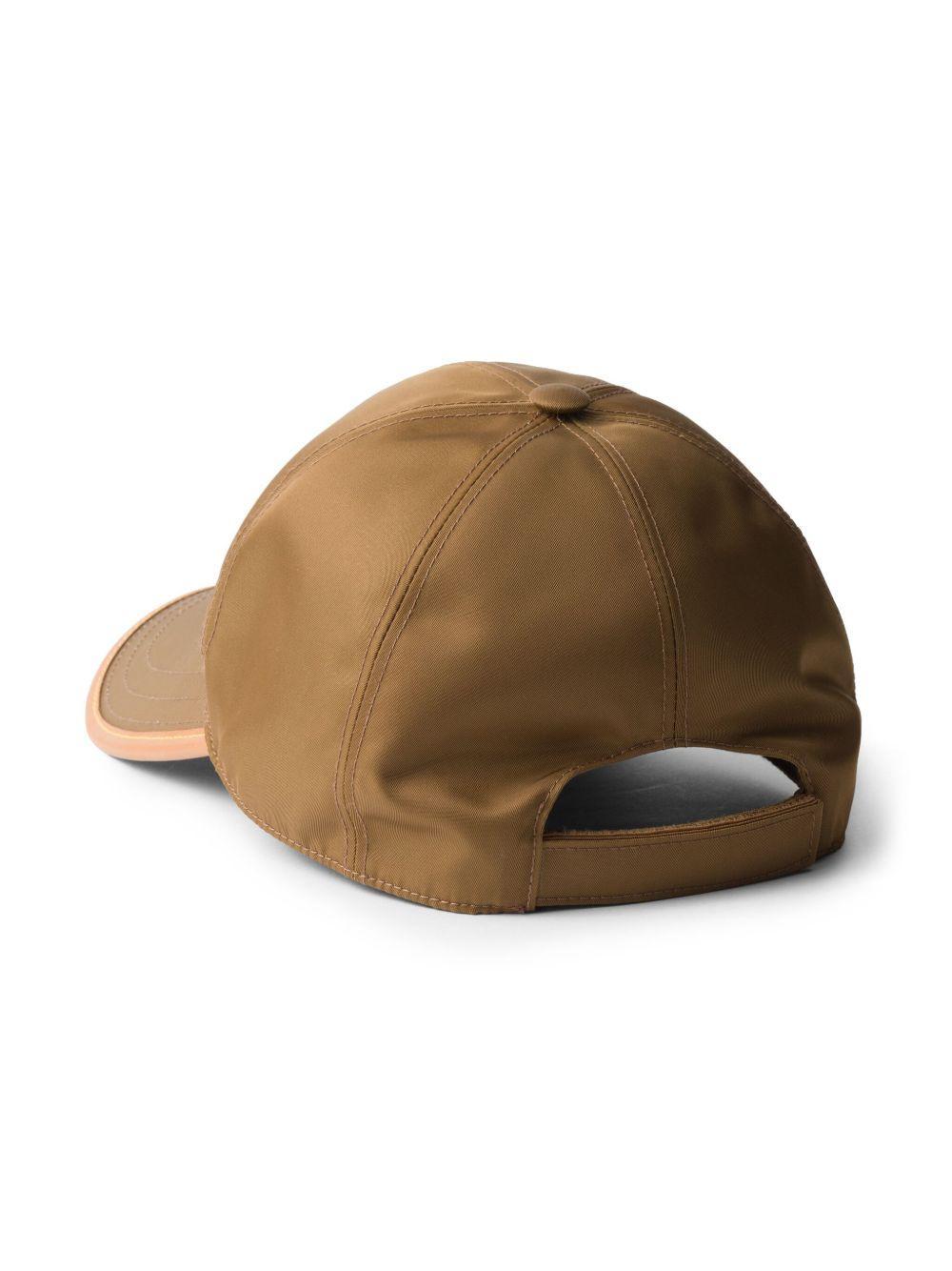 Re-Nylon triangle-logo baseball cap Product Image