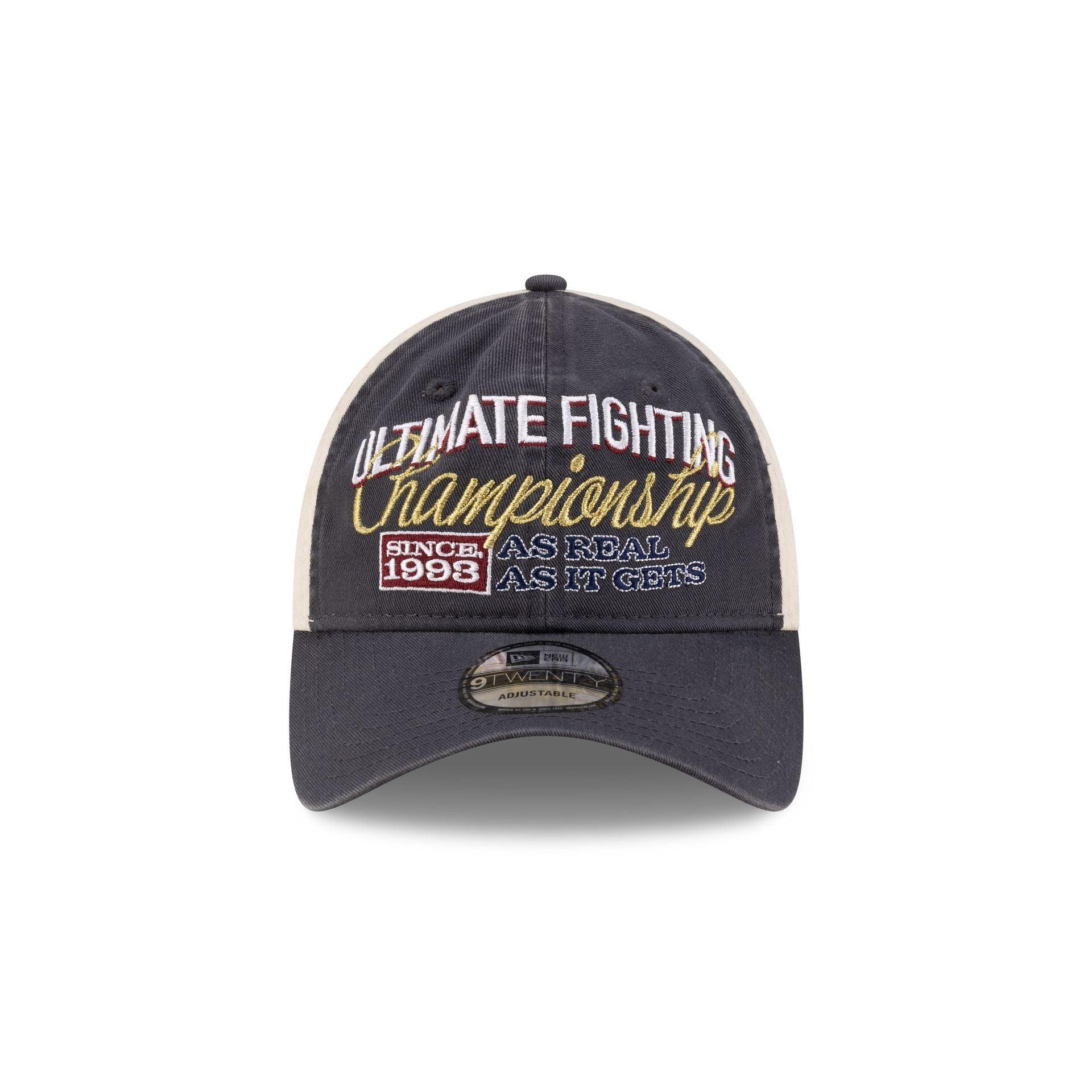 UFC Graphic Gray 9TWENTY Adjustable Hat Male Product Image