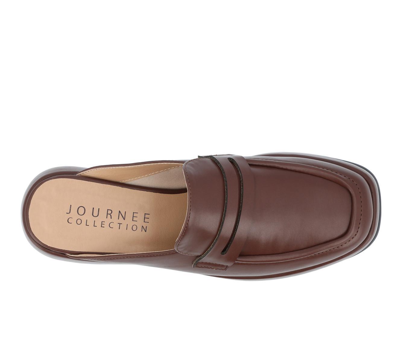Women's Journee Collection Antonina Platform Loafer Mules Product Image