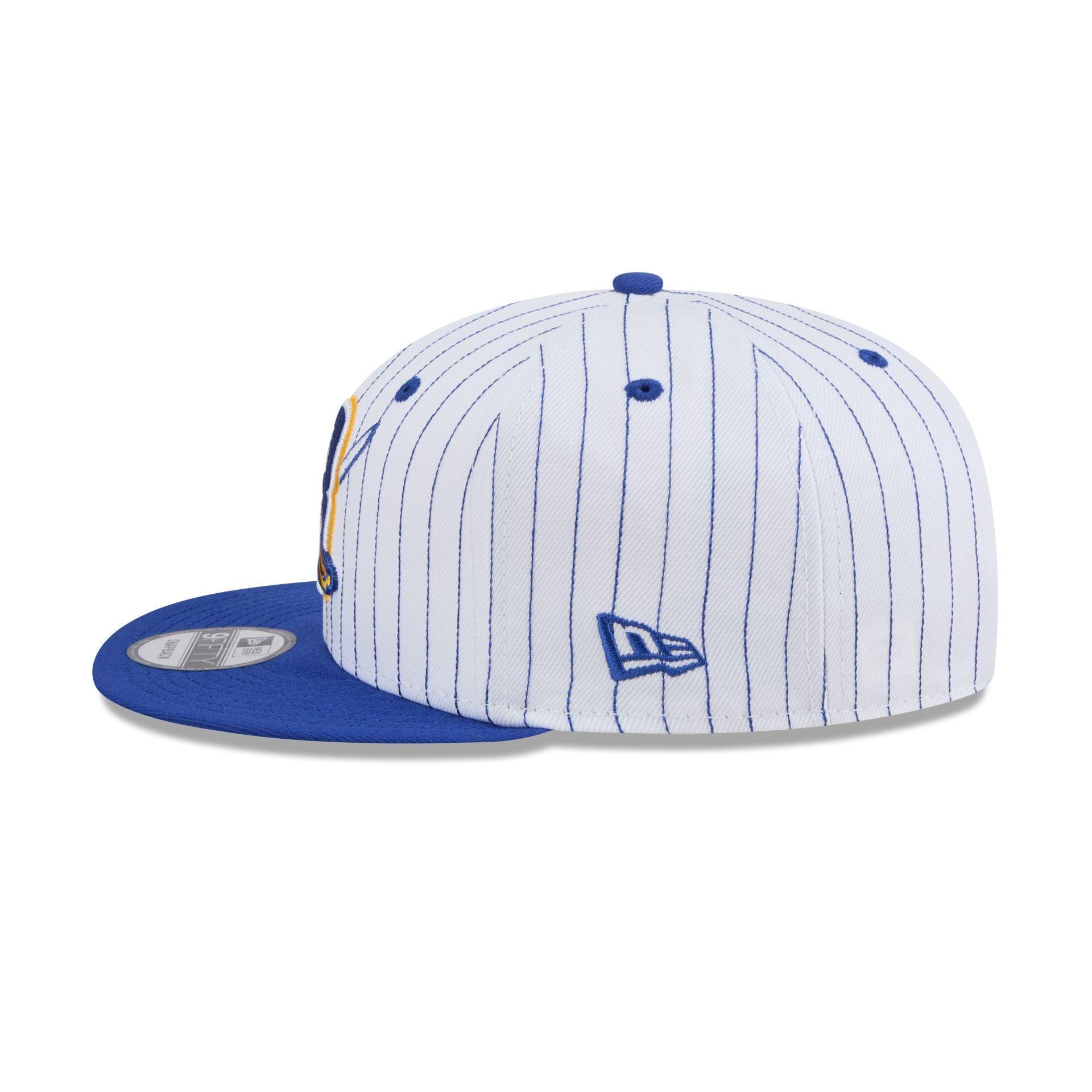 Buffalo Sabres Deceptor Pinstripe 9FIFTY Snapback Hat Male Product Image
