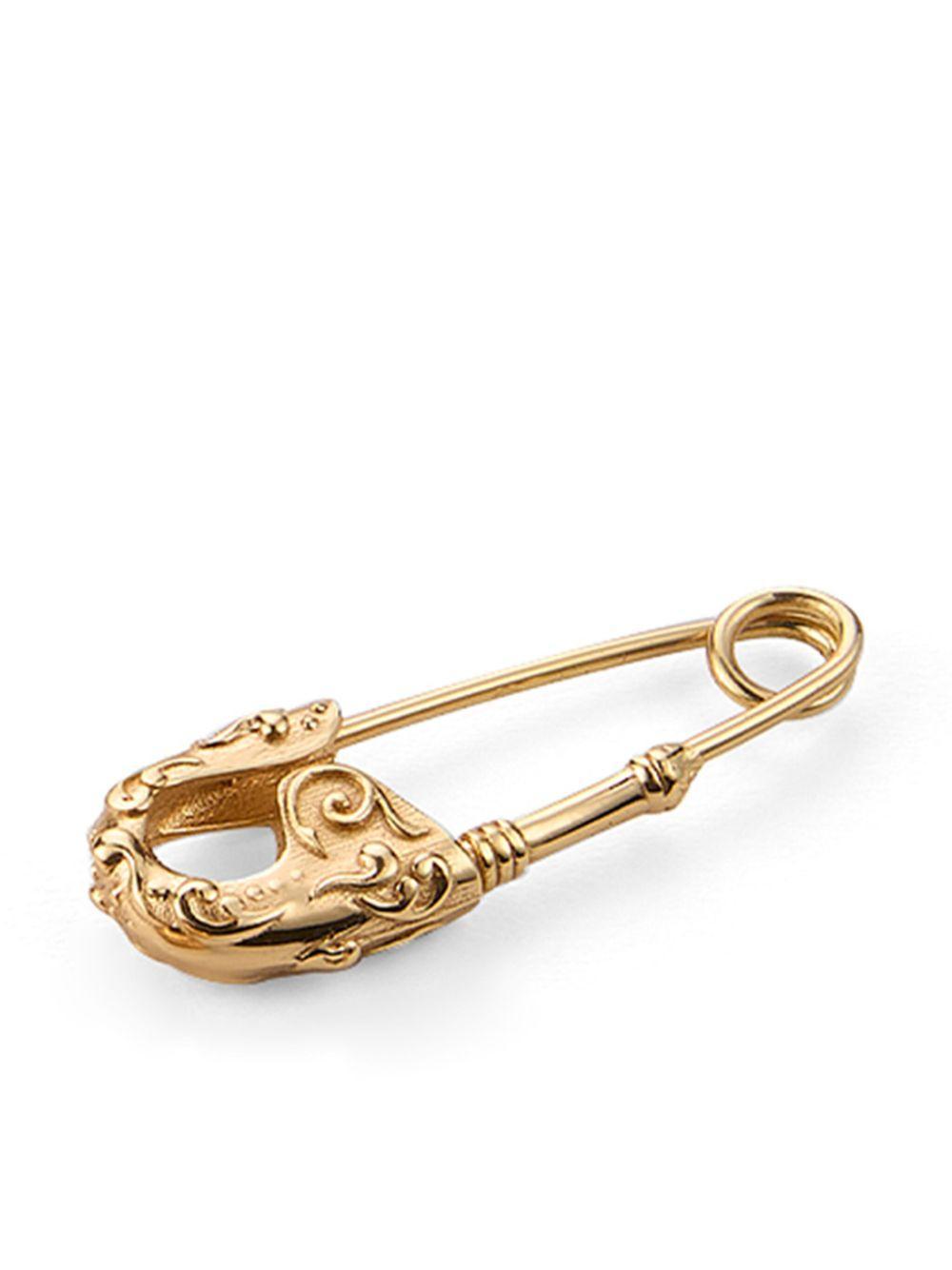Arabesque sterling-silver pin earring Product Image
