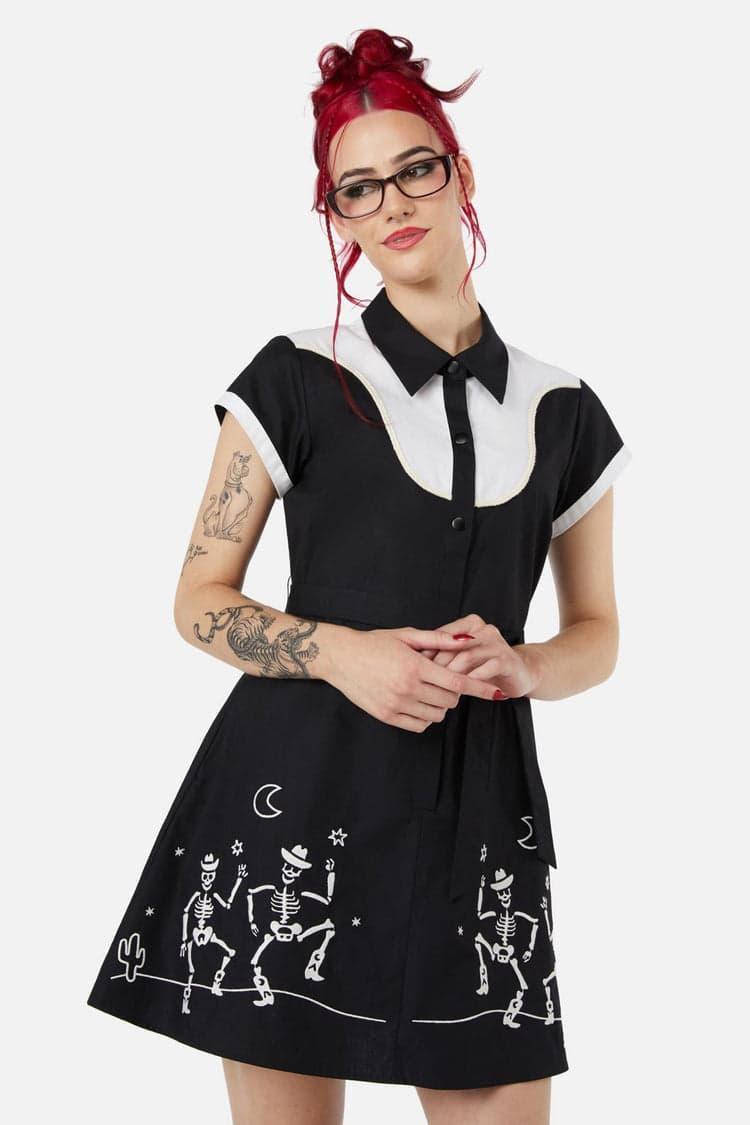 Skelly Skater Dress Product Image