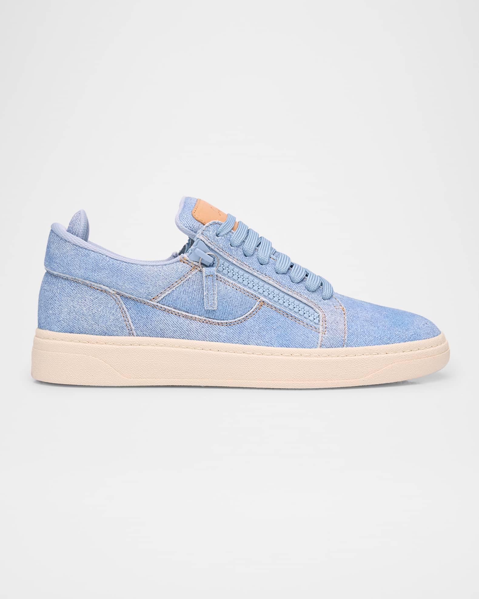 Men's GZ 94 Denim Low-Top Sneakers Product Image