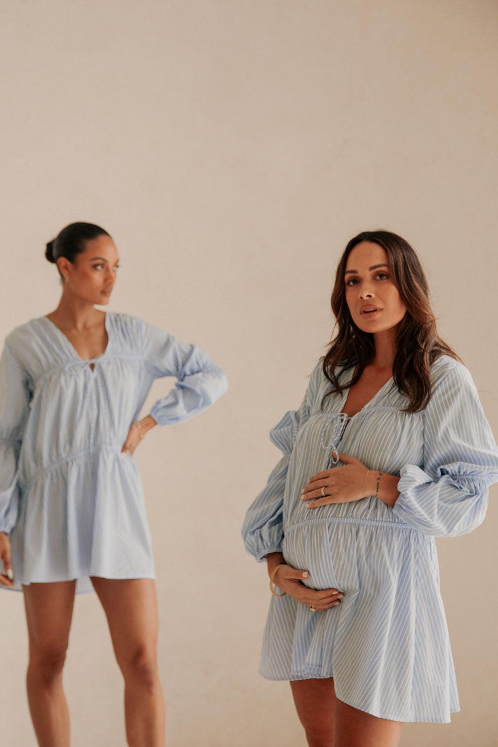Naloo Dress - Blue Product Image