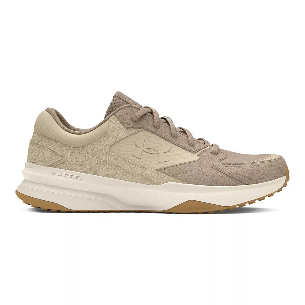 Under Armour Edge Men's Suede Training Shoes, Size: 10, Timberwolf Brown Product Image