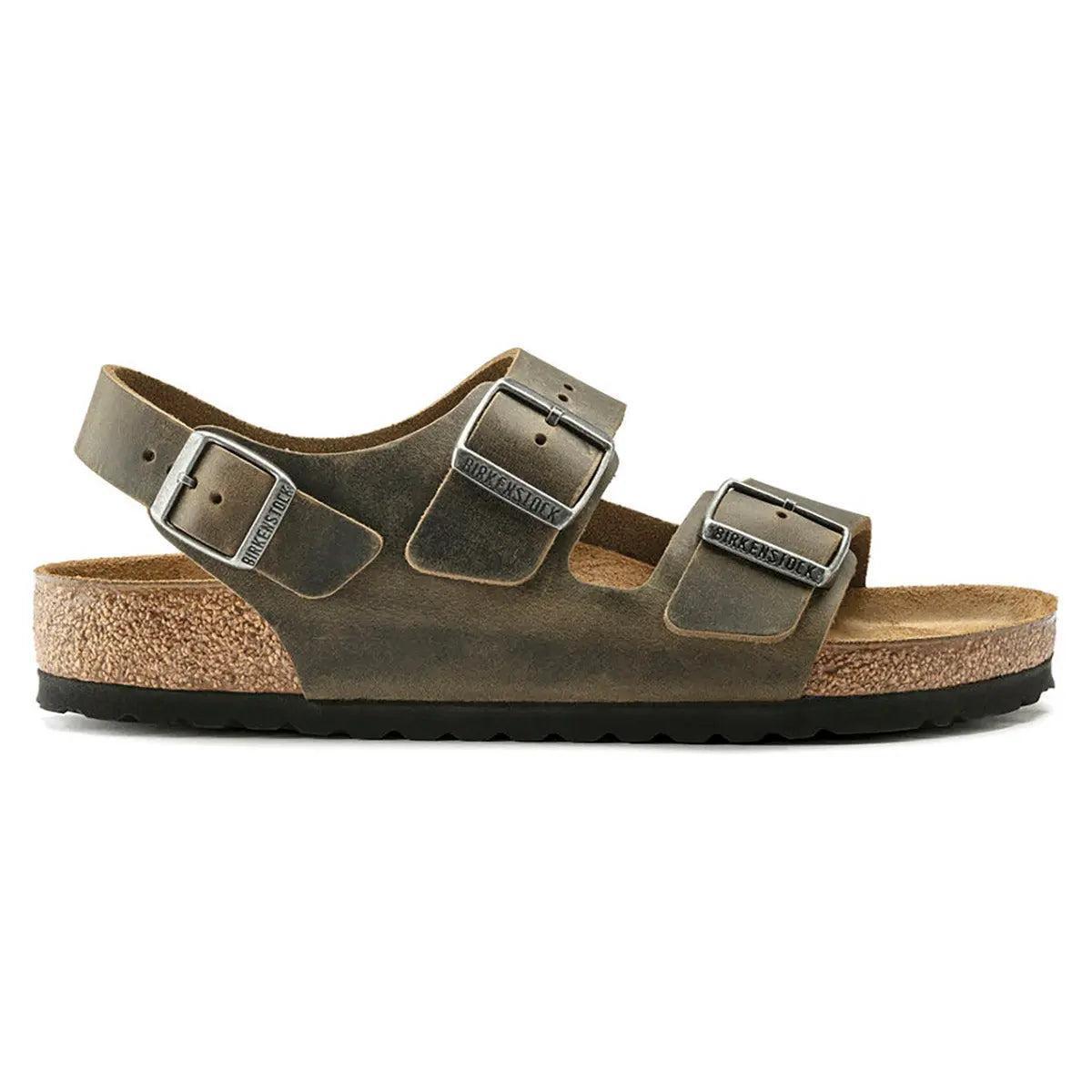 Birkenstock Mens Milano Leather Sandals Product Image