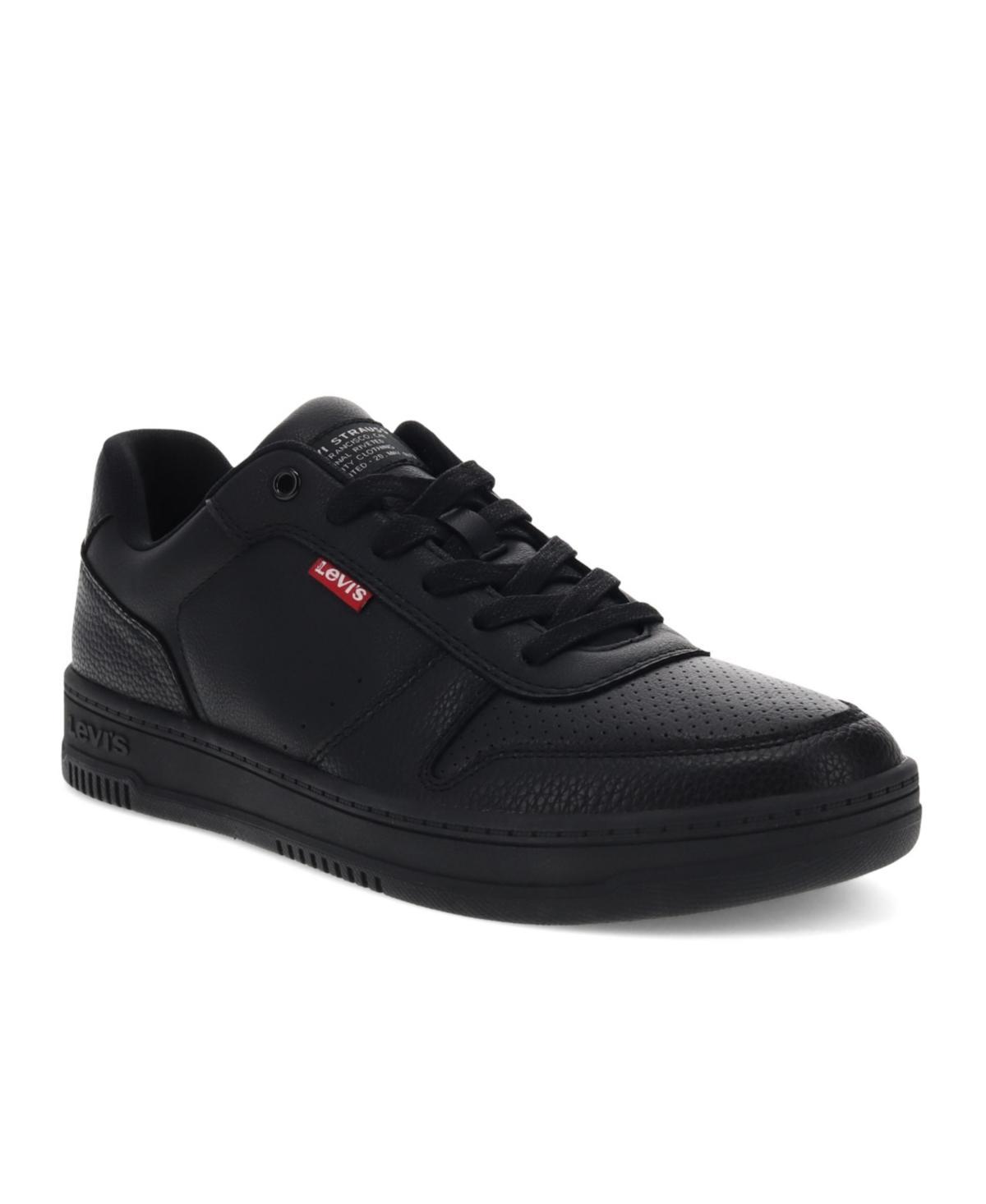Levi's® Drive Men's Low-Top Sneakers, Size: 12, Blackmono Product Image