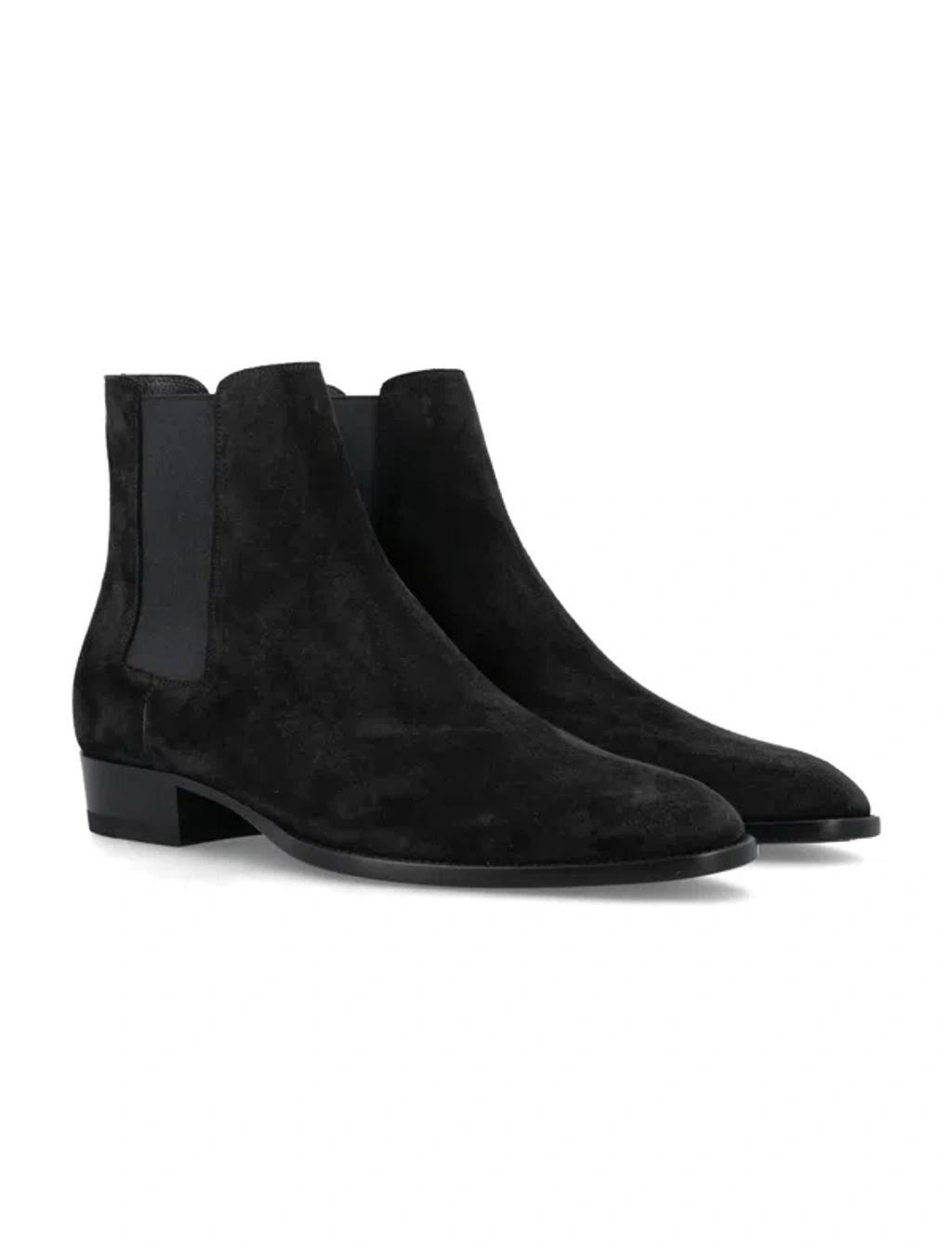 SAINT LAURENT Ankle Boots In Black Product Image