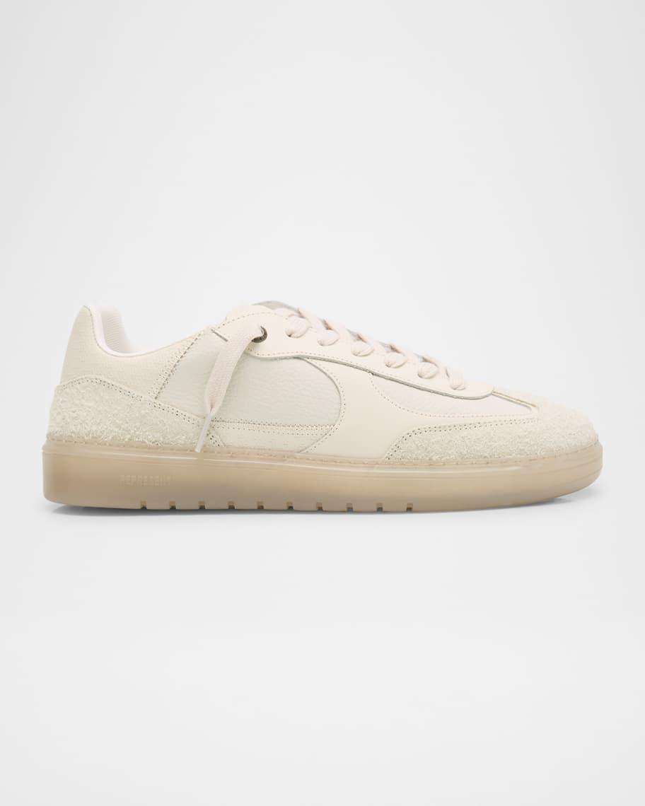 Mens Virtus Mixed-Leather Sneakers Product Image