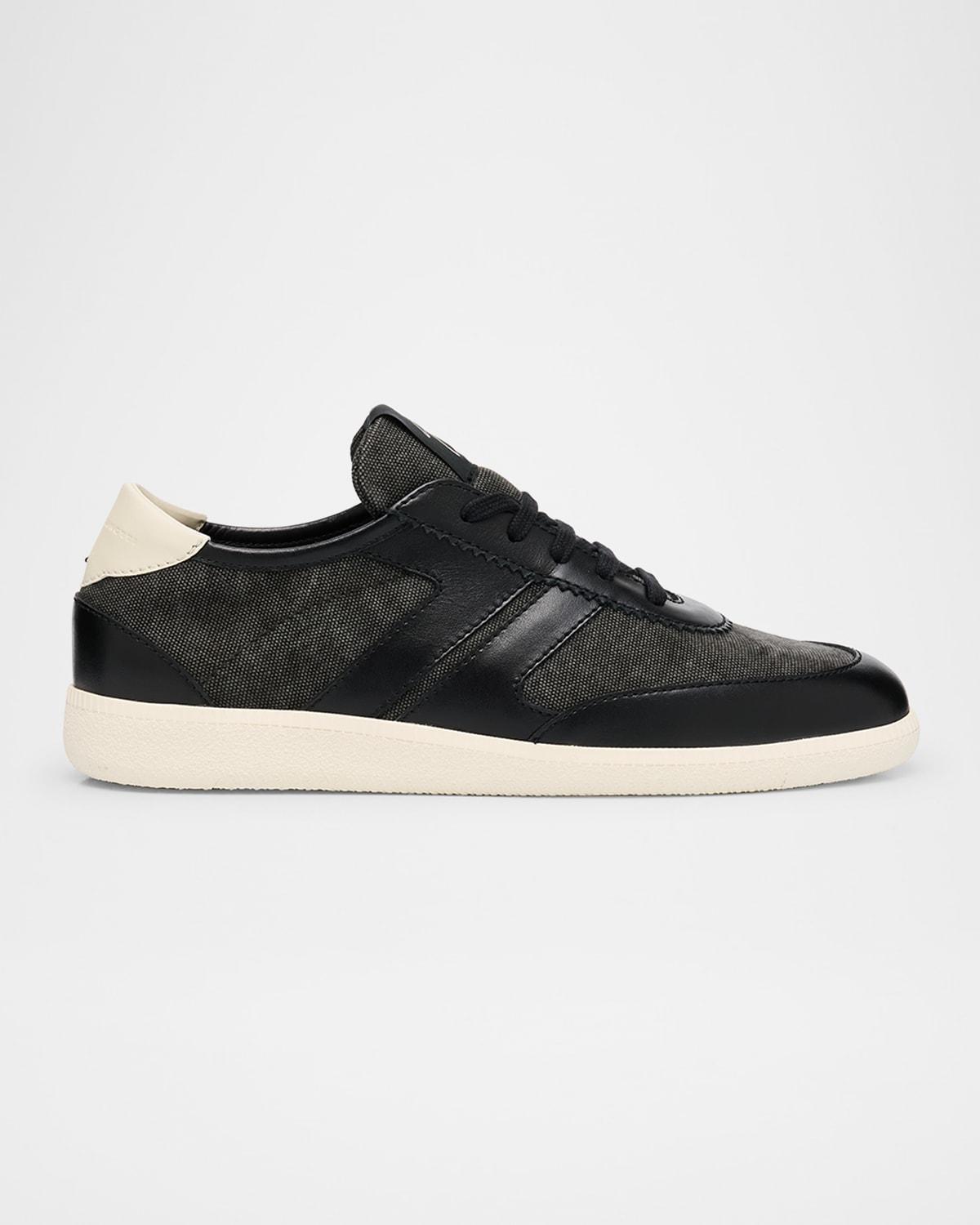 Mens Orei Canvas and Leather Low-Top Sneakers Product Image