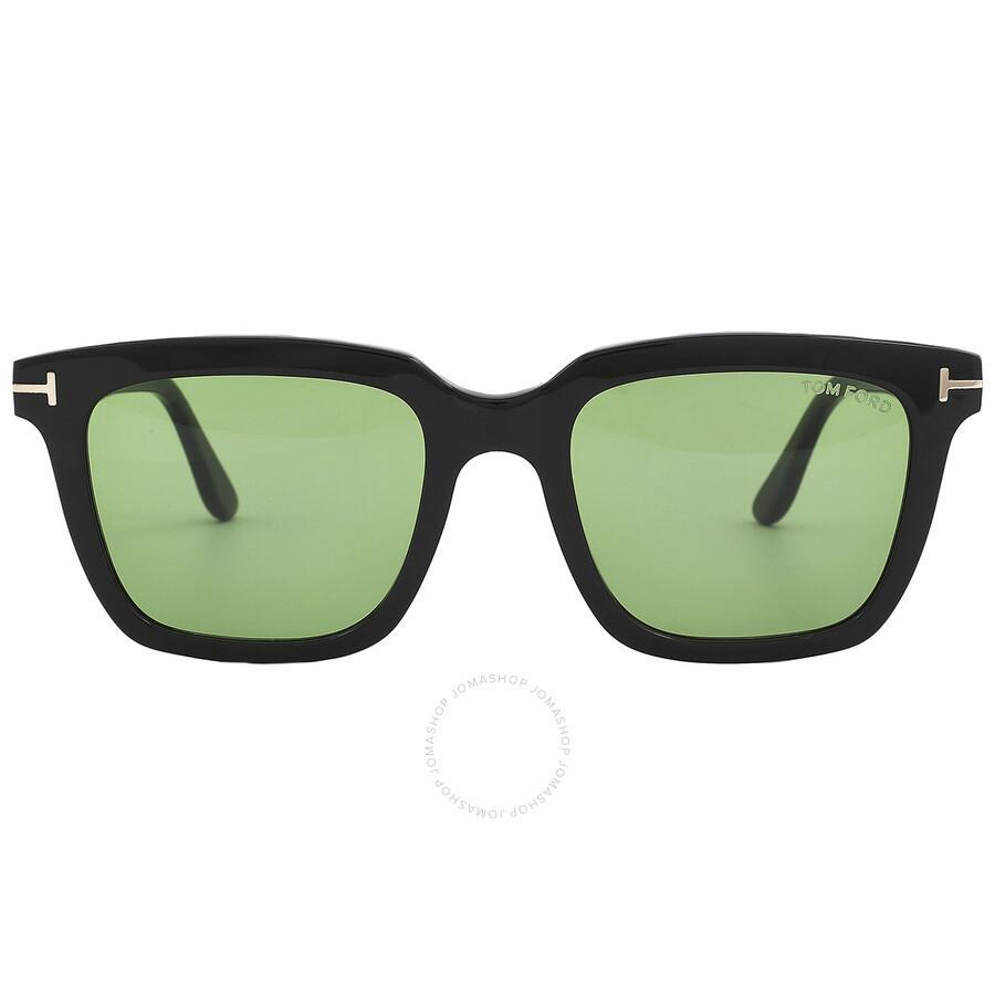 TOM FORD Marco Green Square Men's Sunglasses Ft0646 01n 53 Product Image