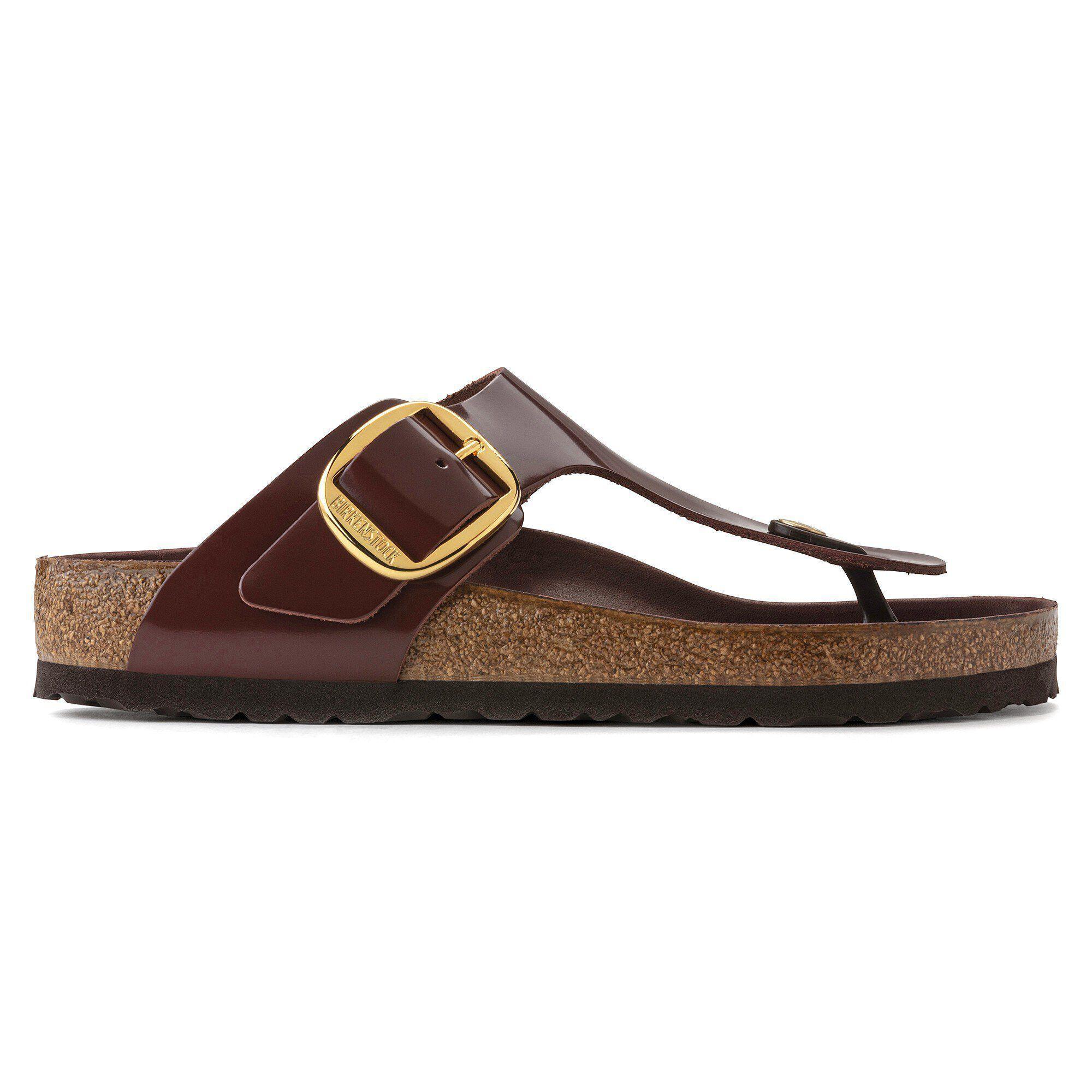 Gizeh Big Buckle Natural Leather Patent Product Image