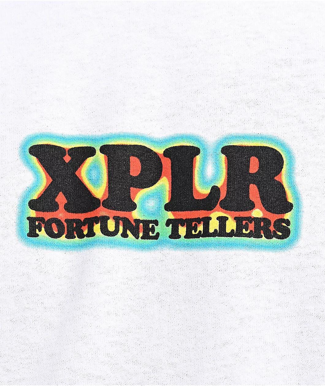 XPLR Fortune Teller White T-Shirt Product Image