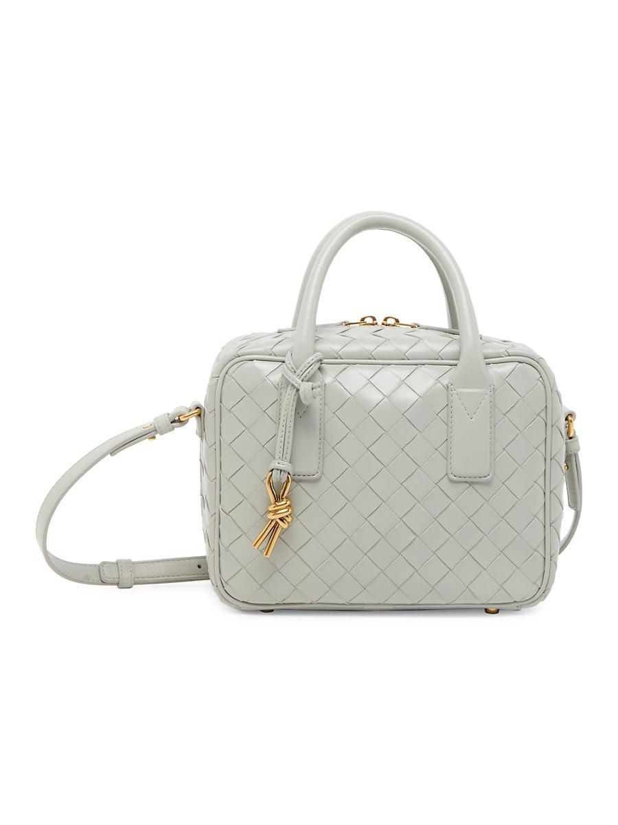 Womens Small Getaway Intrecciato Leather Top-Handle Bag Product Image