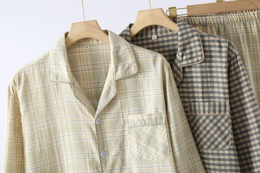 Plaid Pajama Set Product Image