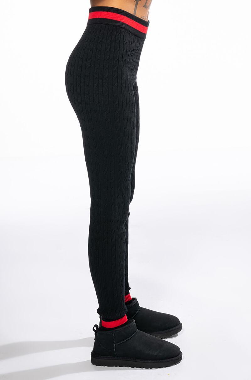 ONE LOVE STRIPE SWEATER LEGGING Product Image