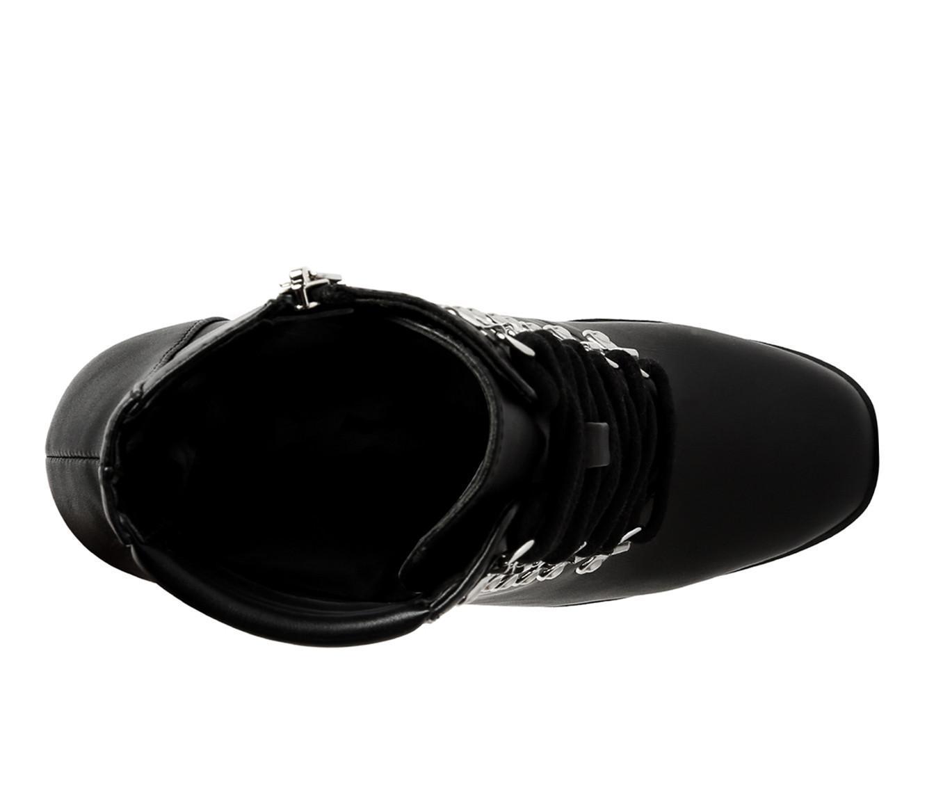 Women's London Rag Hamiltons Platform Heeled Combat Boots Product Image