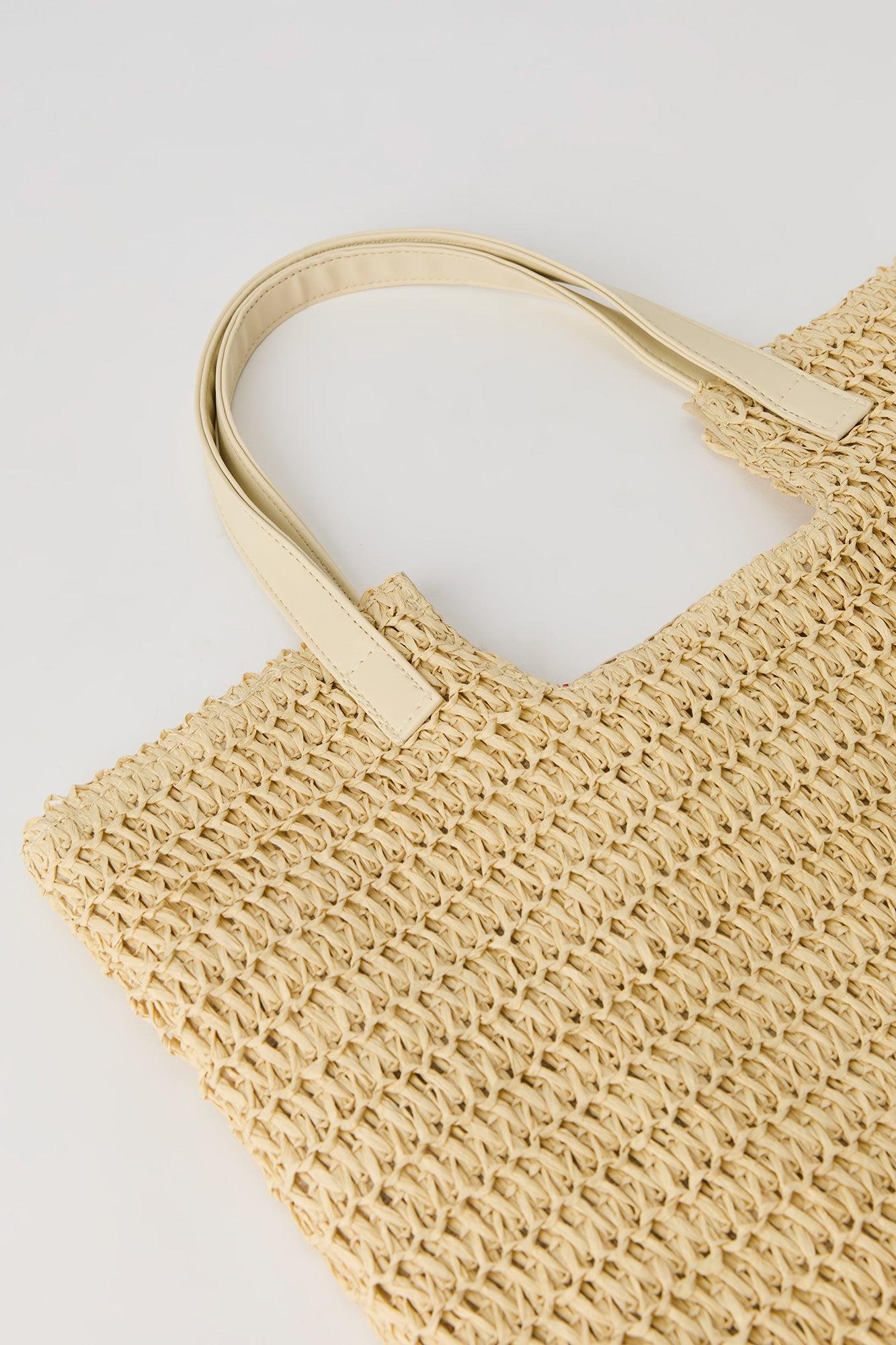 Straw Beach Bag Female Product Image