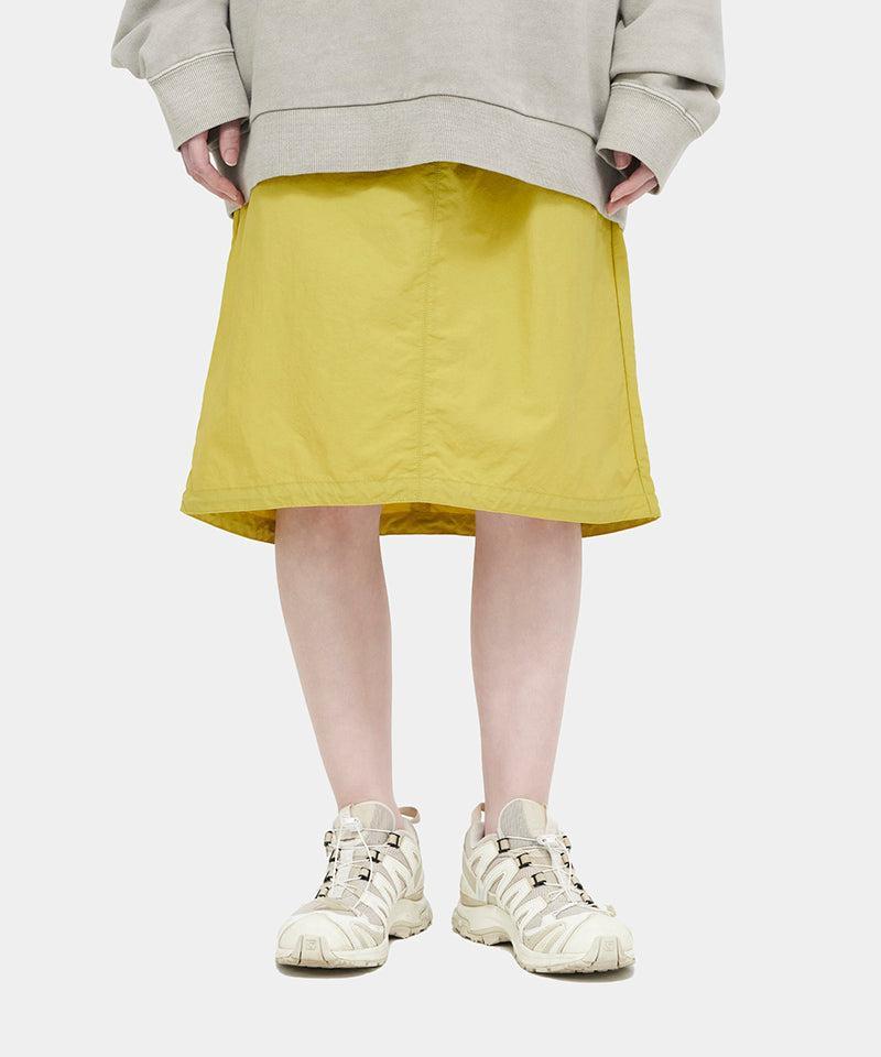 Nylon Packable Midi Skirt Female Product Image