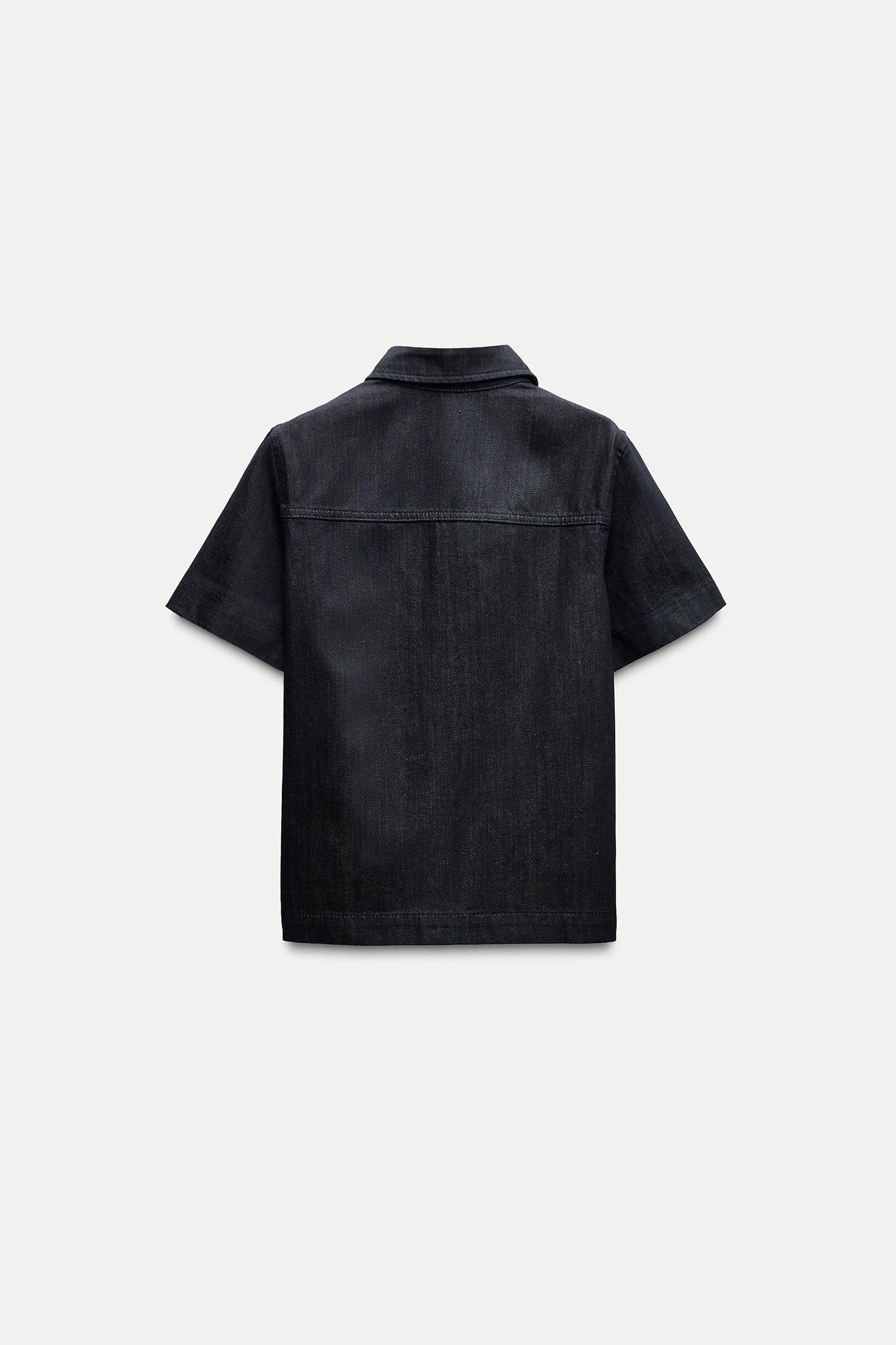 DENIM OVERSHIRT ZW COLLECTION Product Image