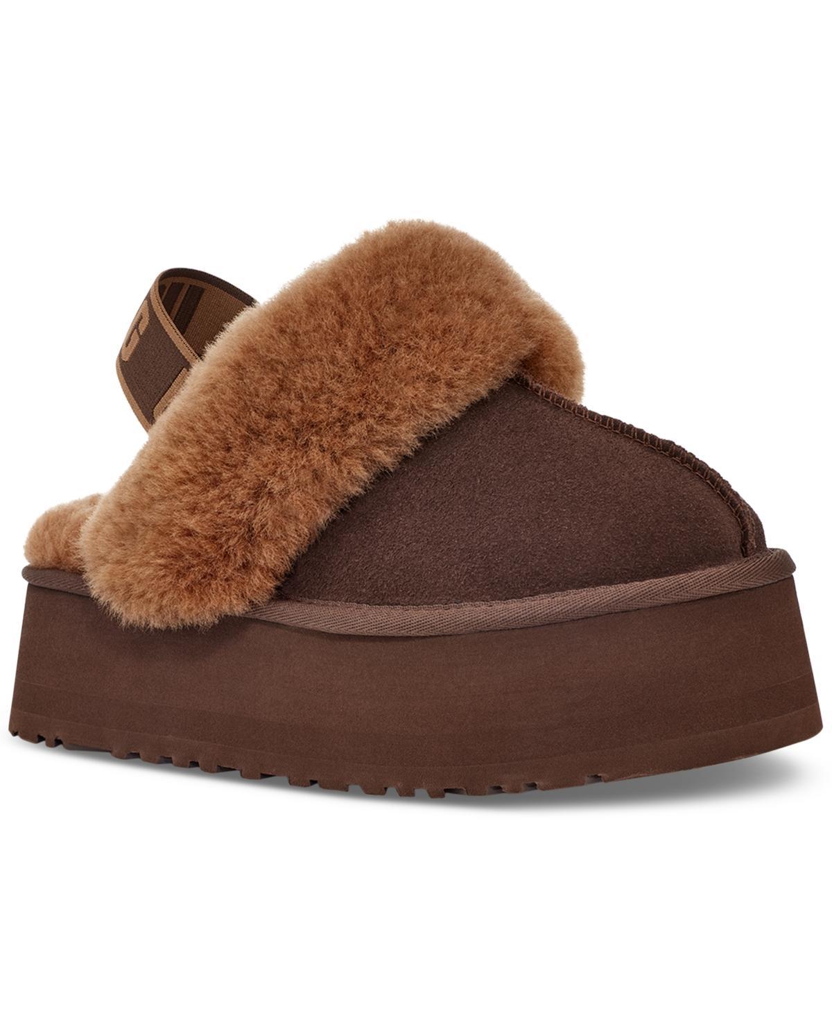 UGG Funkette Suede Platform Clogs Product Image