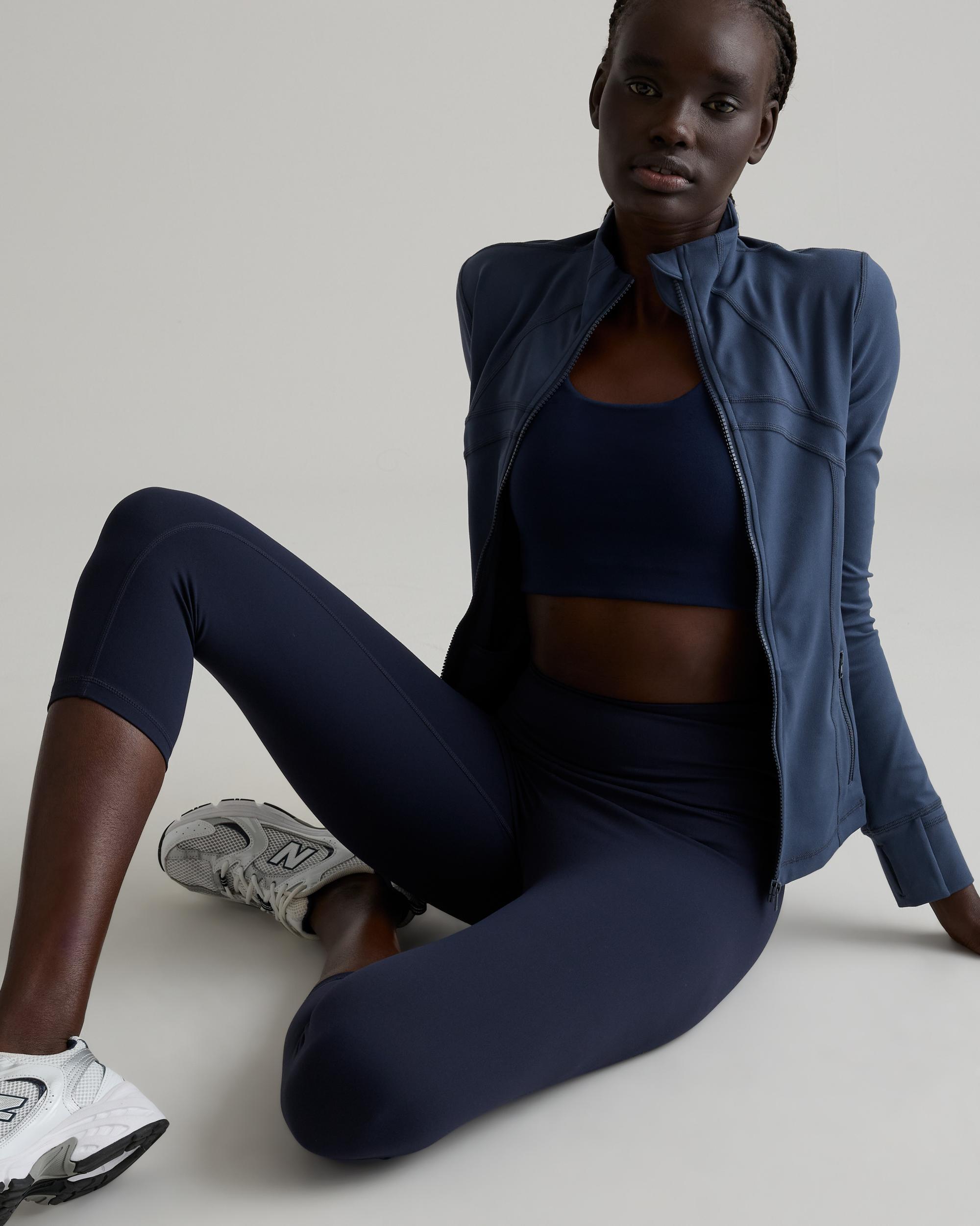 Quince | Women's Ultra-Form High-Rise Capri Size XS, Nylon/Spandex Product Image