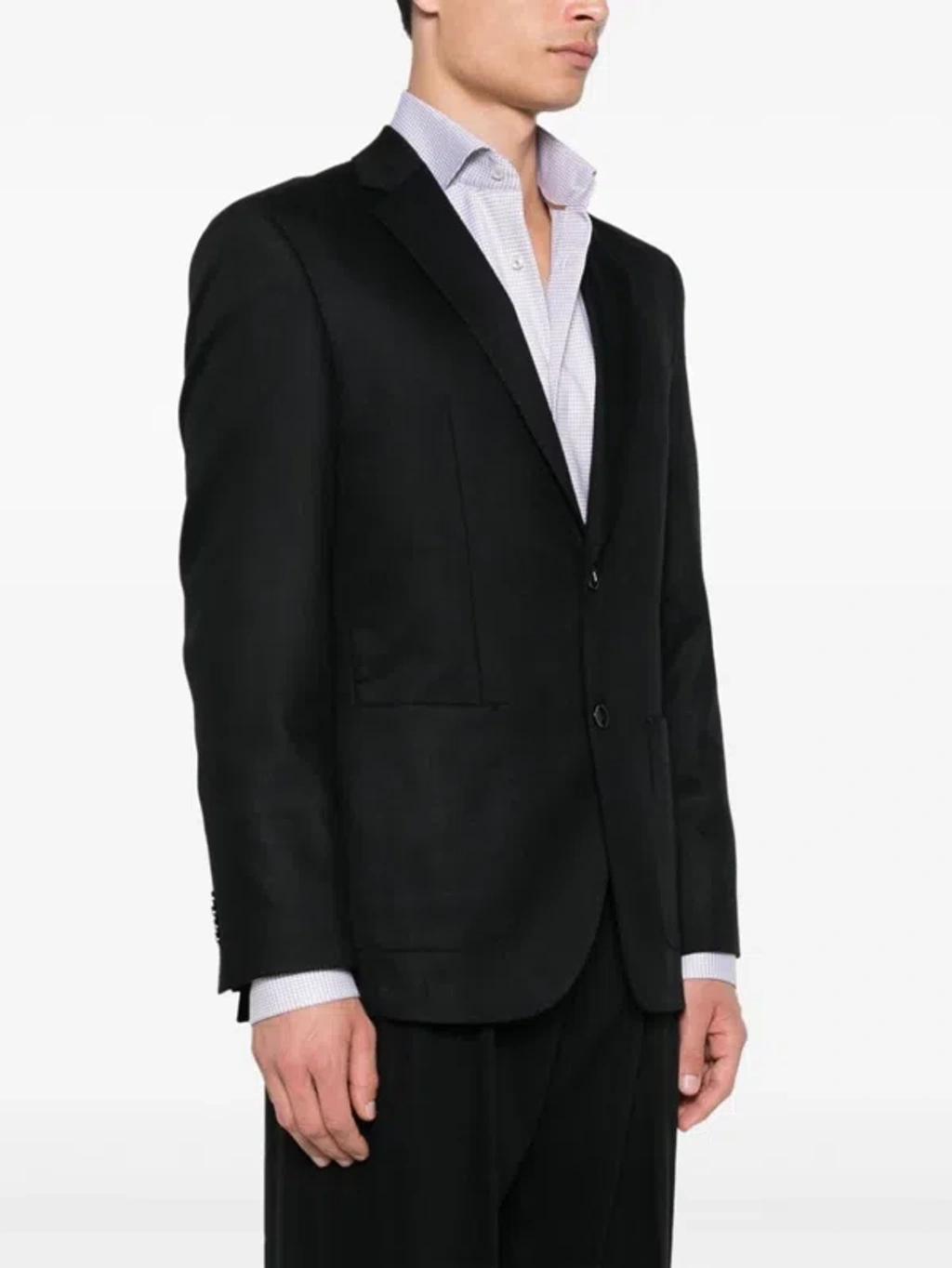 HUGO BOSS Monogram Jacquard Blazer Product Image