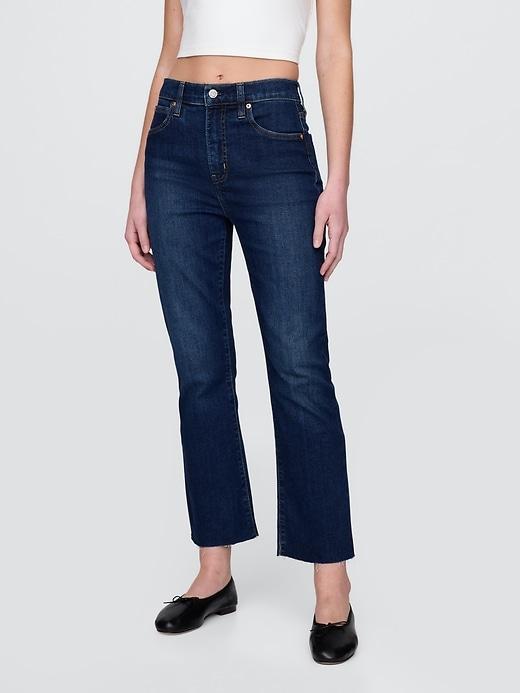 High Rise Kick Fit Jeans Product Image
