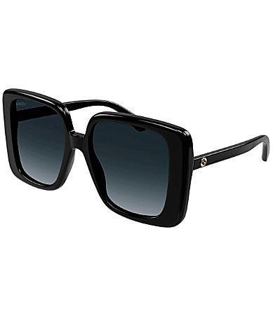Gucci GG1314S 55mm Rectangle Oversized Sunglasses Product Image