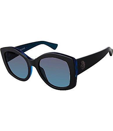 Kurt Geiger London Shoreditch KGL1008 Large 53mm Tortoise Framed Oval Sunglasses Product Image