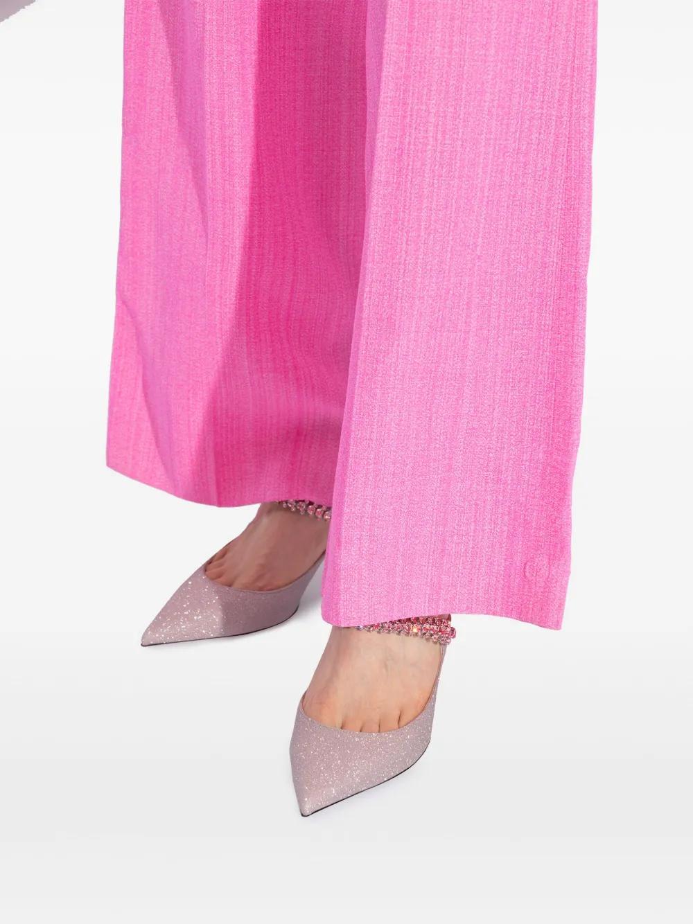 Bing crystal embellished mules Product Image