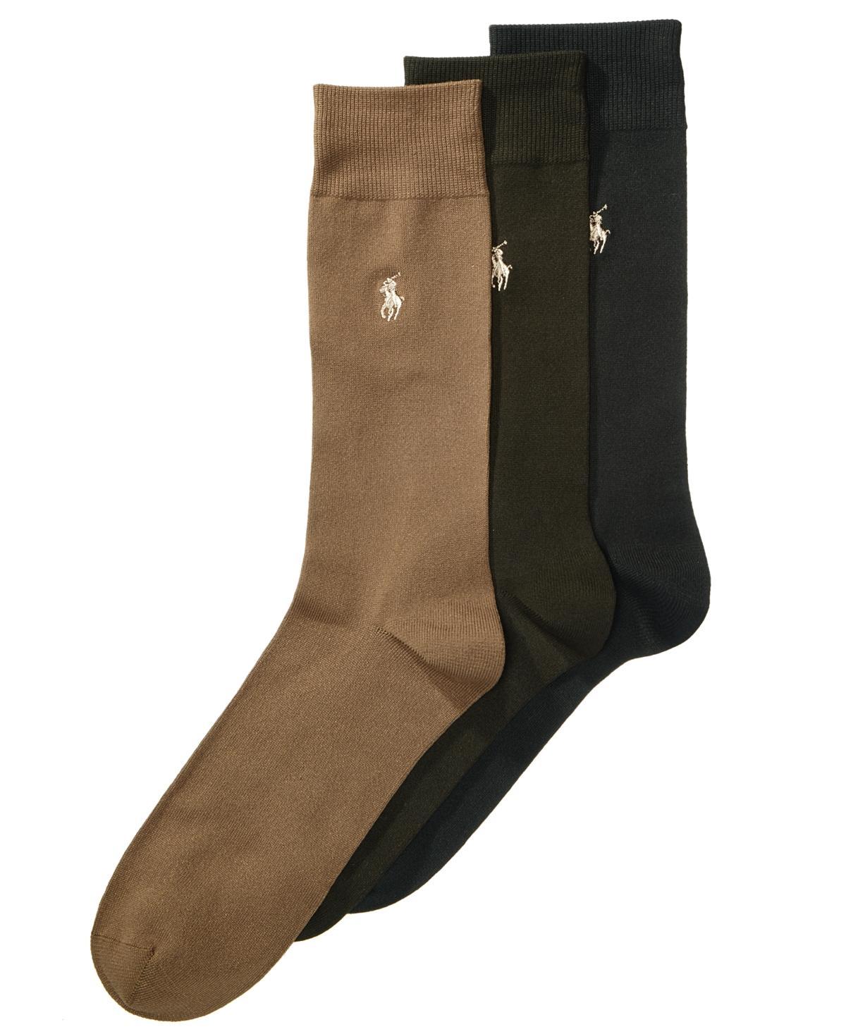Polo Ralph Lauren Super Soft Flat Knit Socks - Pack of 3 Product Image