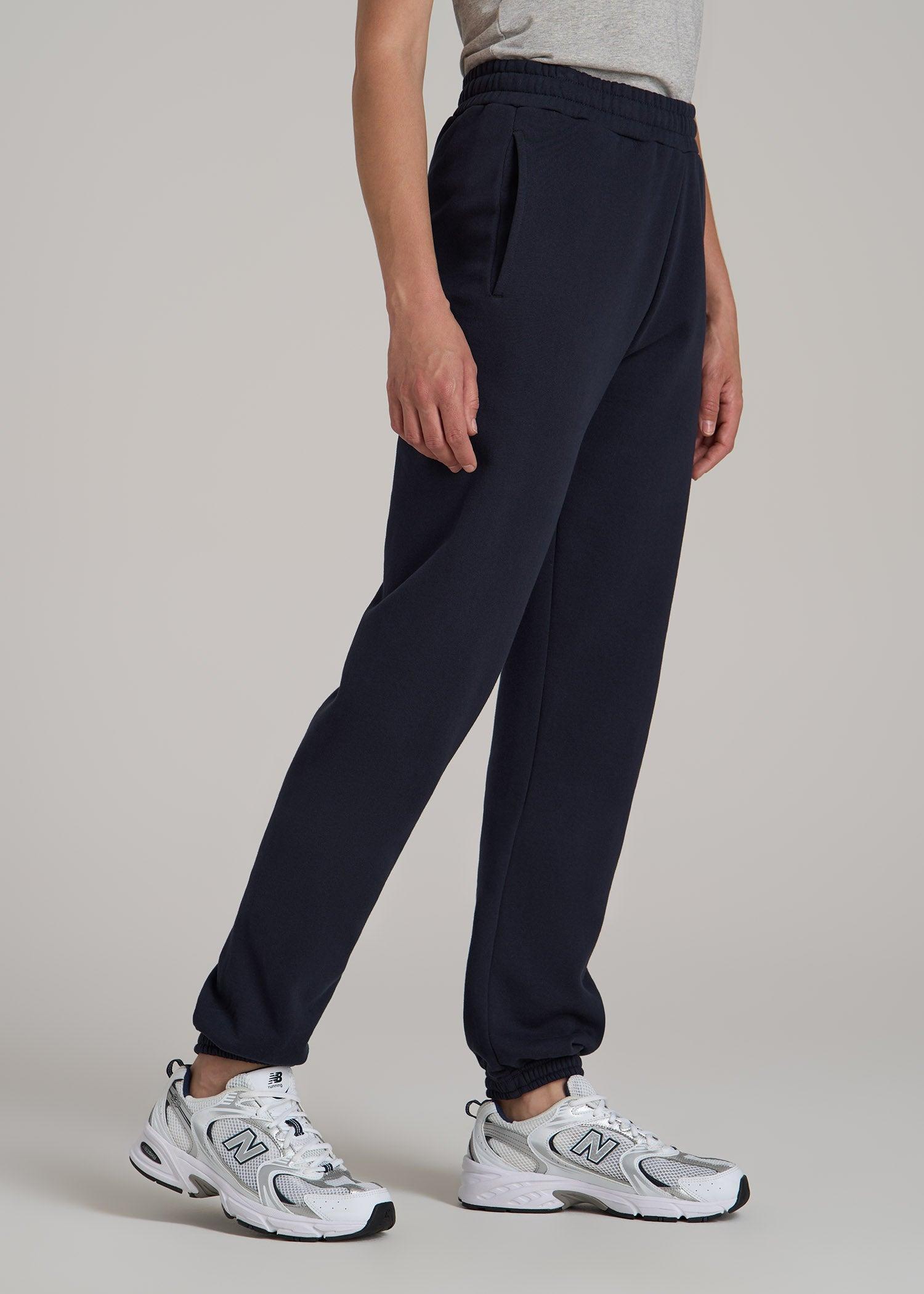 Wearever Fleece Relaxed Women's Tall Sweatpants in Evening Blue Product Image