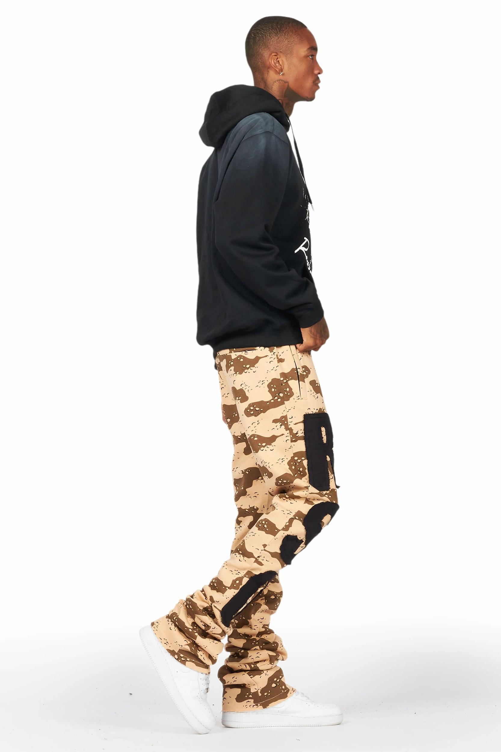 Bansi Desert Camo Super Stacked Trackpant Male Product Image