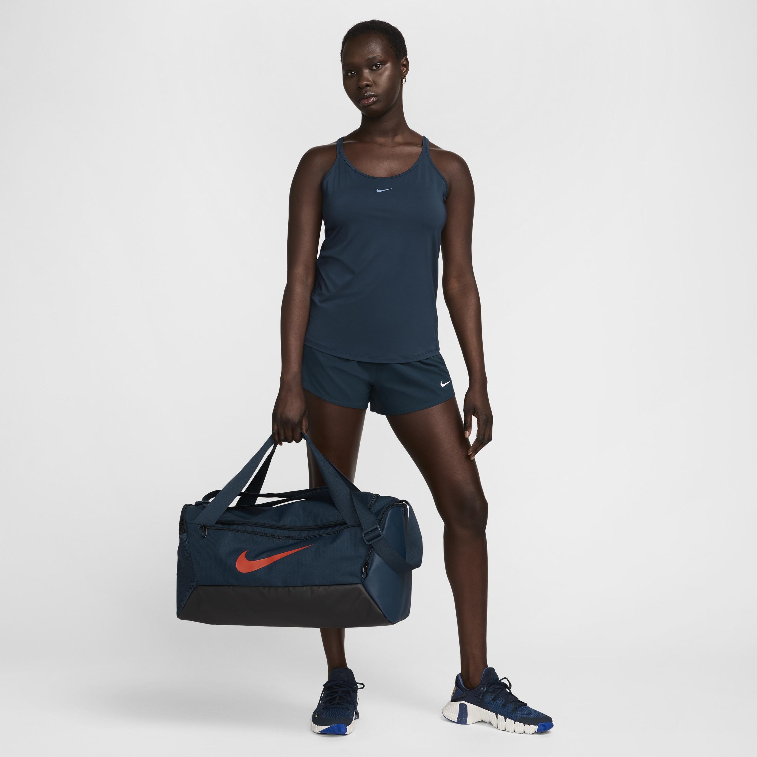 Nike Women's One Dri-FIT Mid-Rise 3" Brief-Lined Shorts Product Image