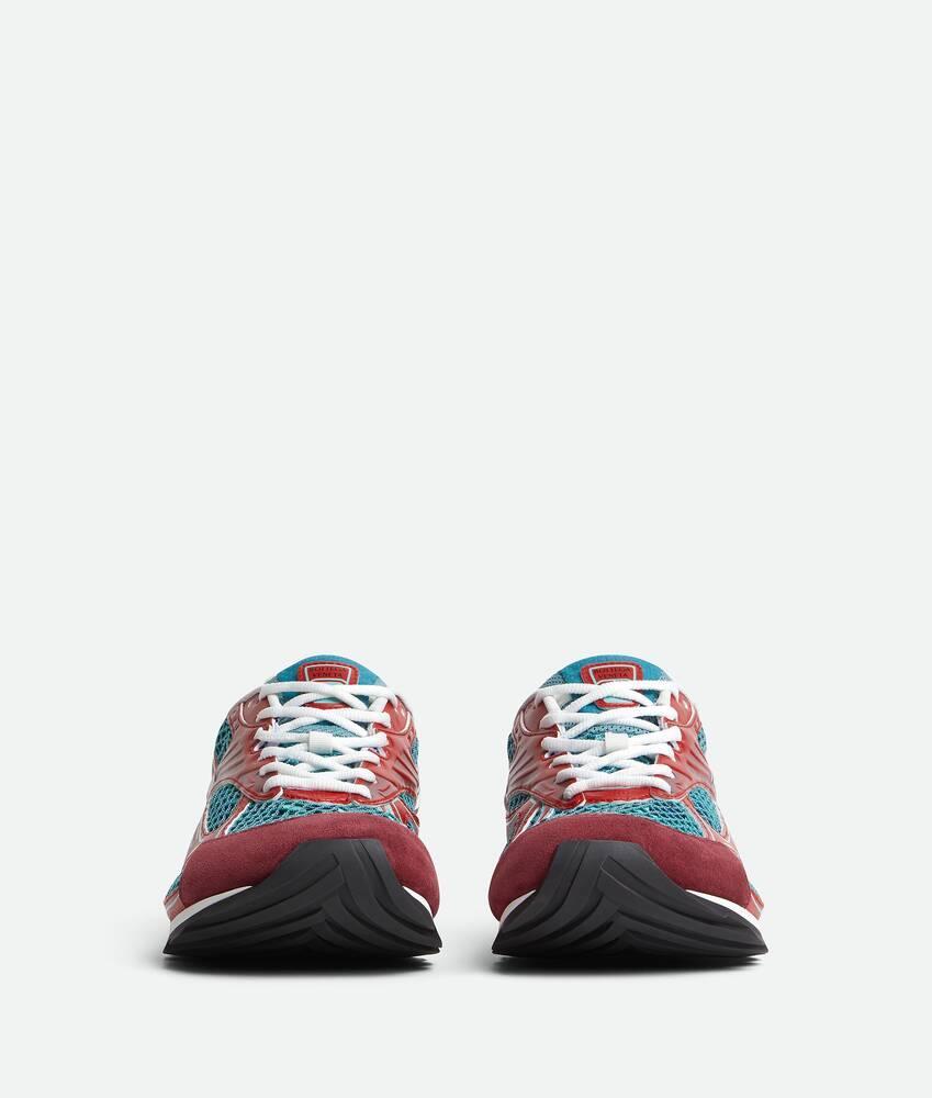 Women's Orbit Sneaker in Turquoise/cherry Product Image