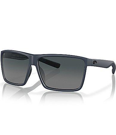 Costa del Mar Mens Rectangular Polarized Sunglasses Product Image