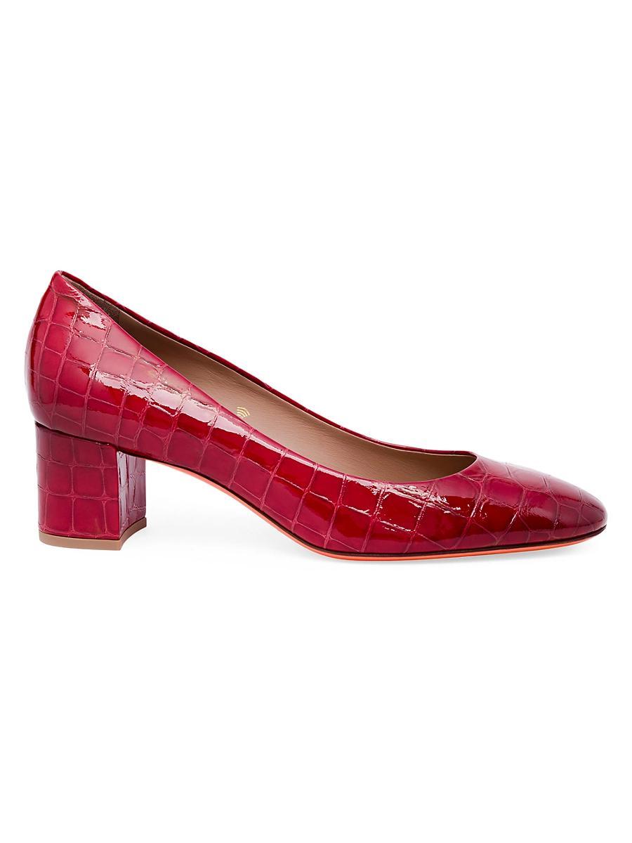 Womens 50MM Leather Pumps Product Image