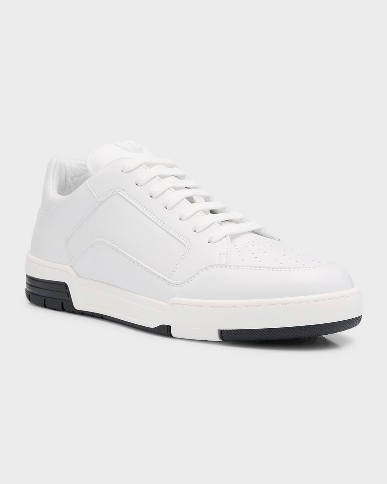 Men's Streetball Leather Sneakers Product Image