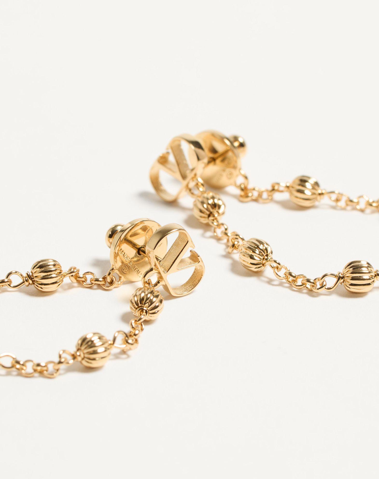 Vlogo Signature Metal Earrings Product Image