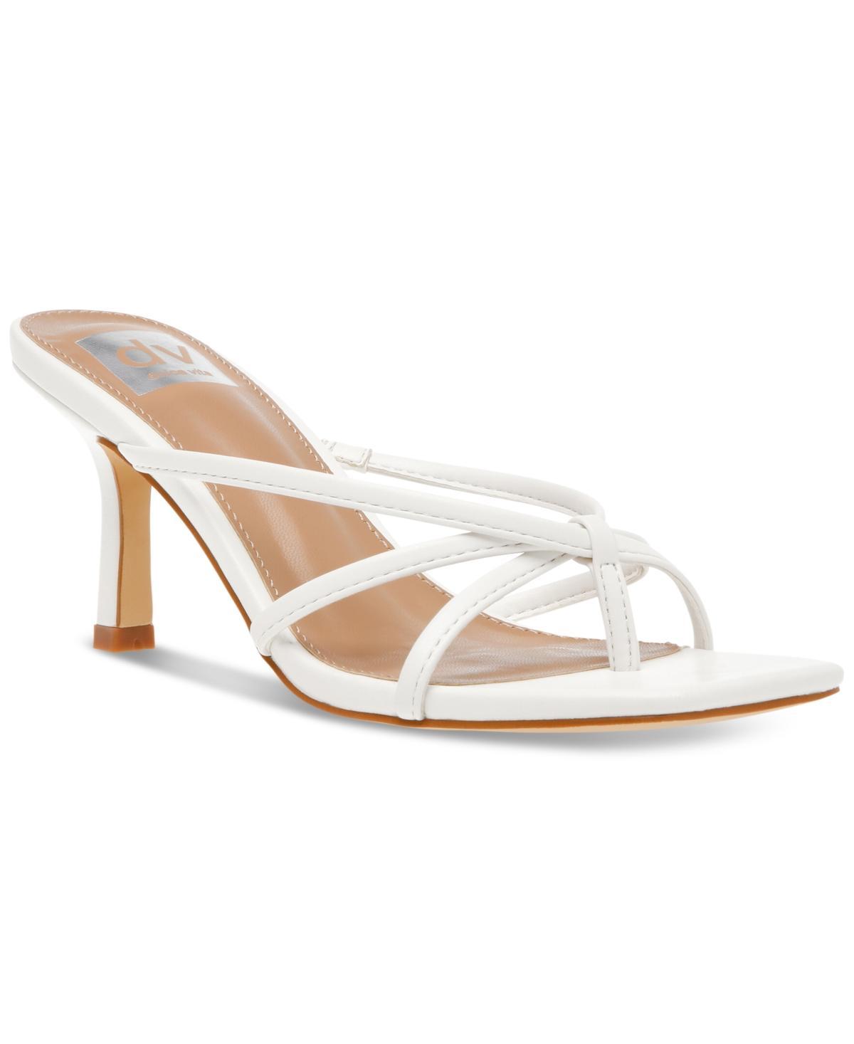 Dv Dolce Vita Womens Zini Strappy Kitten Heel Dress Sandals Product Image