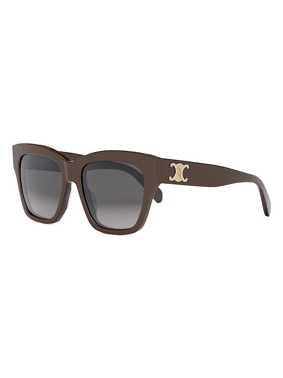 Celine Triomphe Geometric Sunglasses, 55mm Product Image